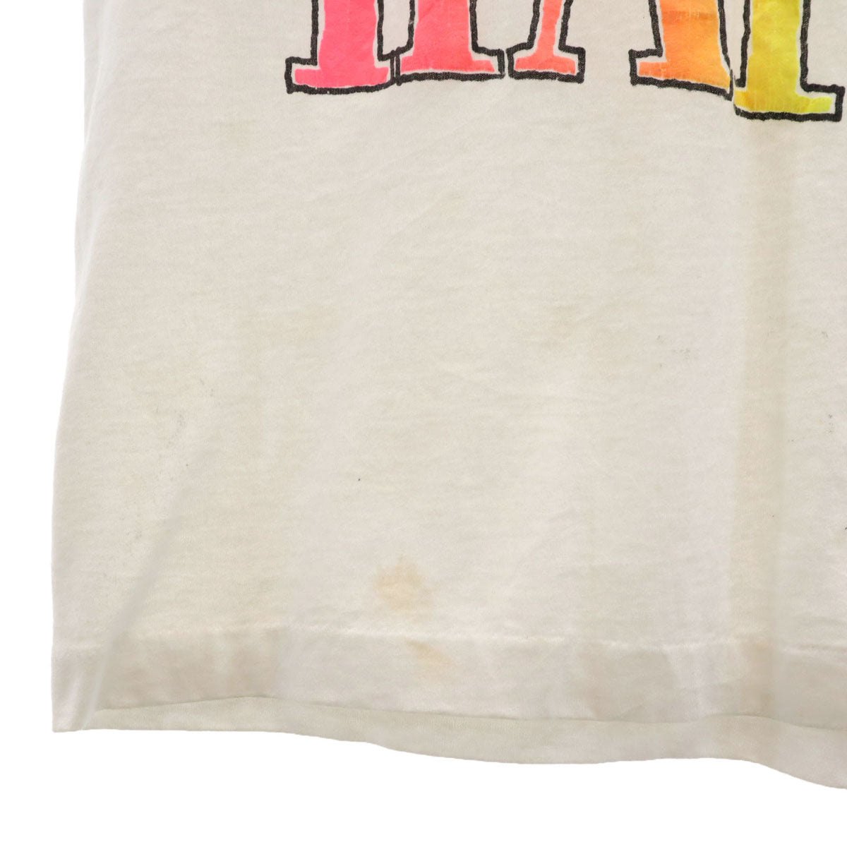 80s 90s オールド USA製 半袖 シングルステッチ Tシャツ free ホワイト メンズ