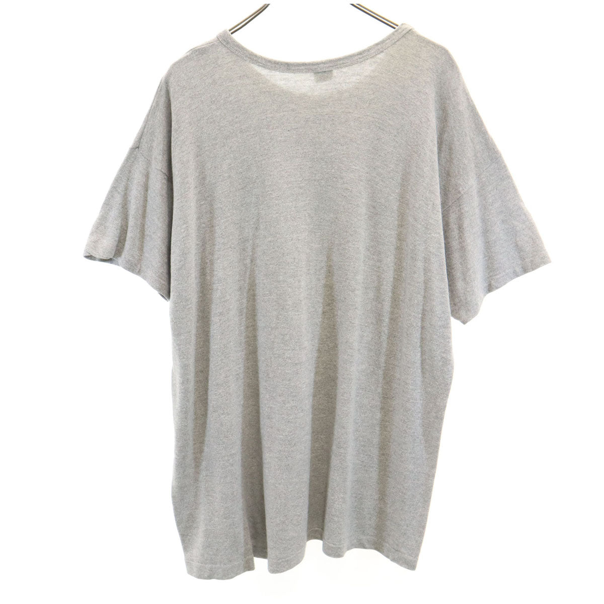 Champion チャンピオン 70s ヴィンテージ USA製 バータグ後期 88/12 半袖 シングルステッチ 染み込みプリント Tシャツ XXL グレー メンズ