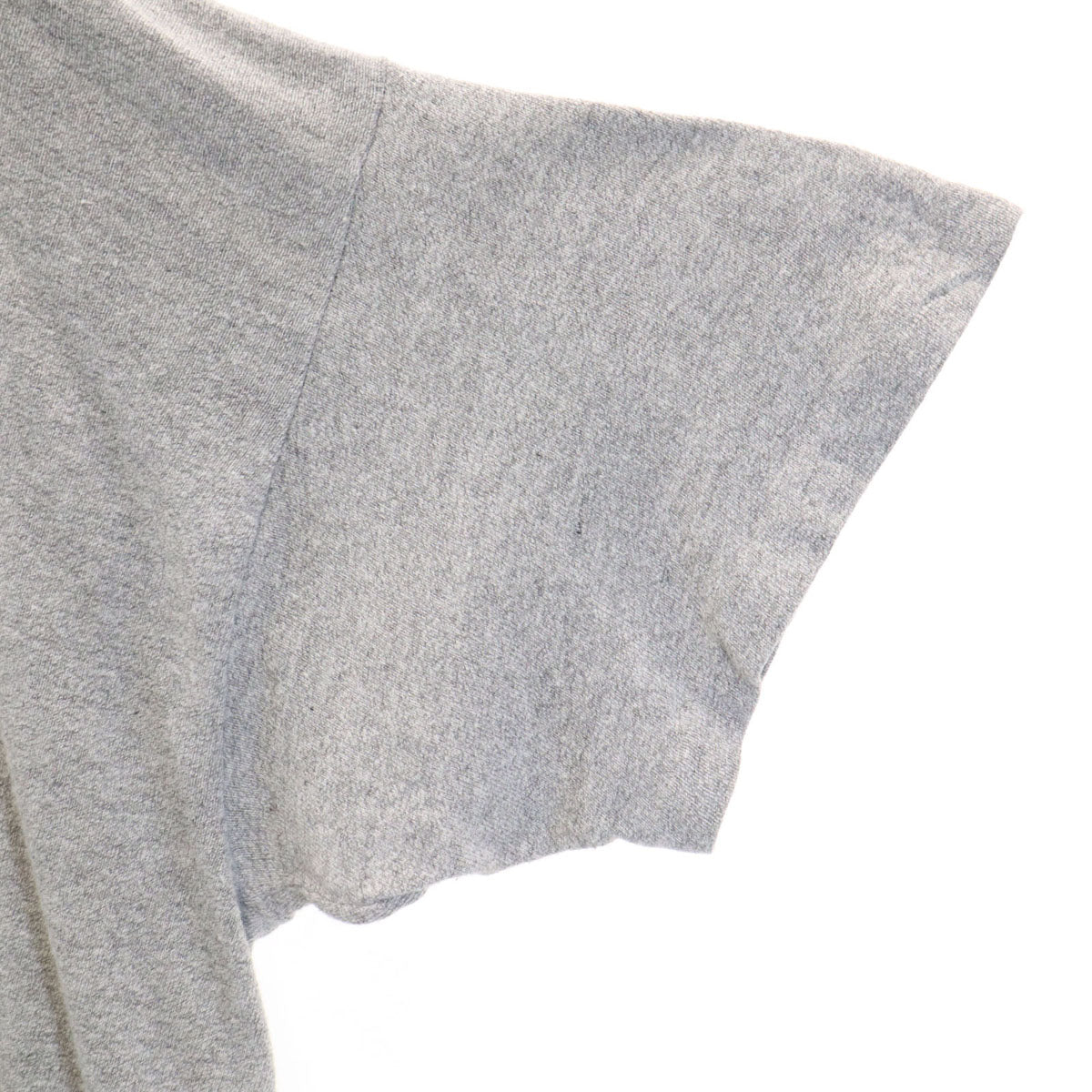 Champion チャンピオン 70s ヴィンテージ USA製 バータグ後期 88/12 半袖 シングルステッチ 染み込みプリント Tシャツ XXL グレー メンズ