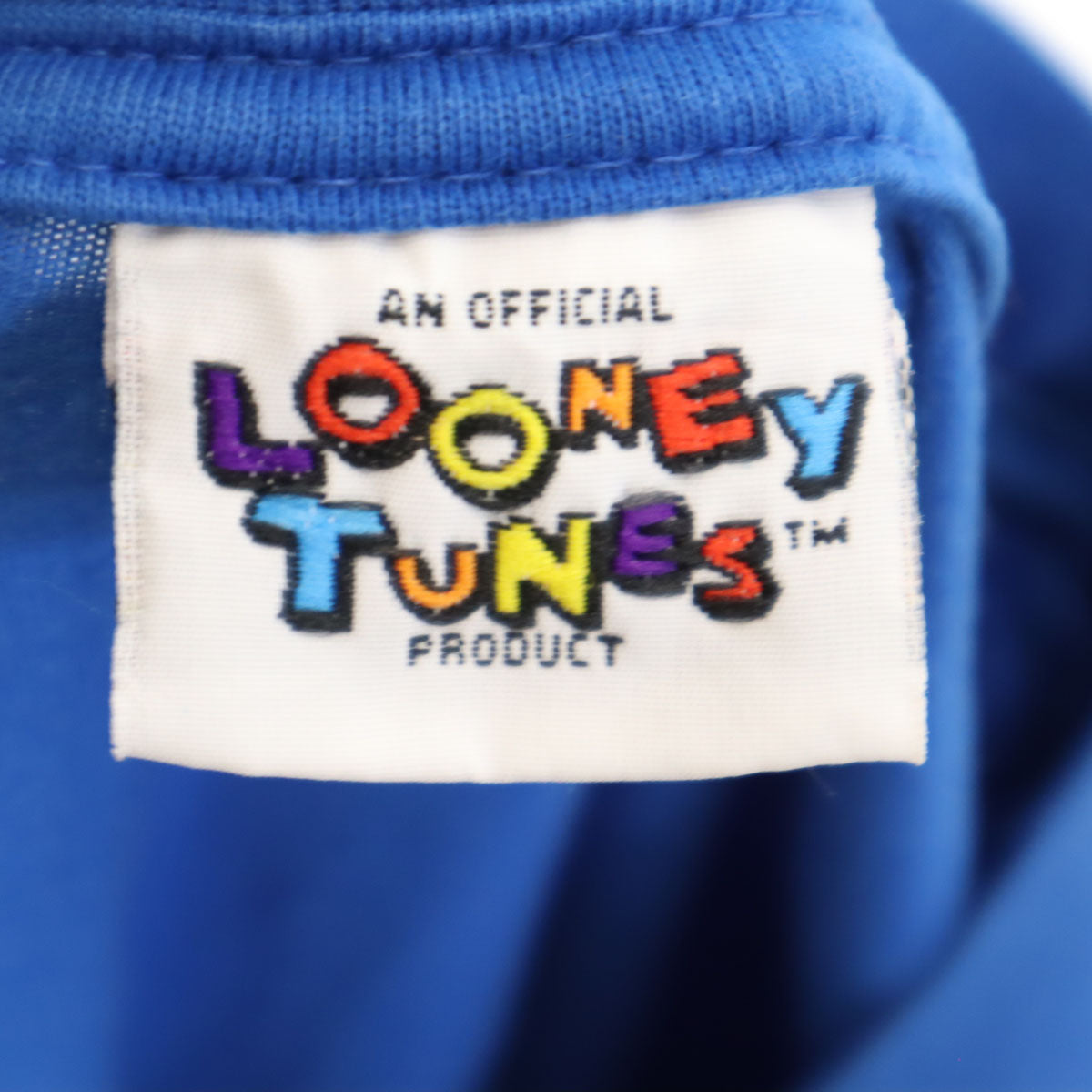 LOONEY TUNES ルーニーテューンズ 90s オールド タズマニアンデビル 半袖 Tシャツ S ブルー メンズ