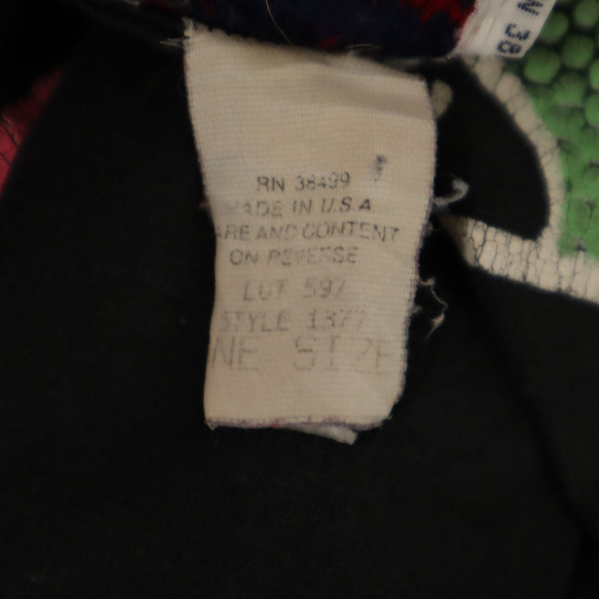 VARIETY 80s ヴィンテージ USA製 半袖 シングルステッチ プリントロゴ Tシャツ free ブラック メンズ