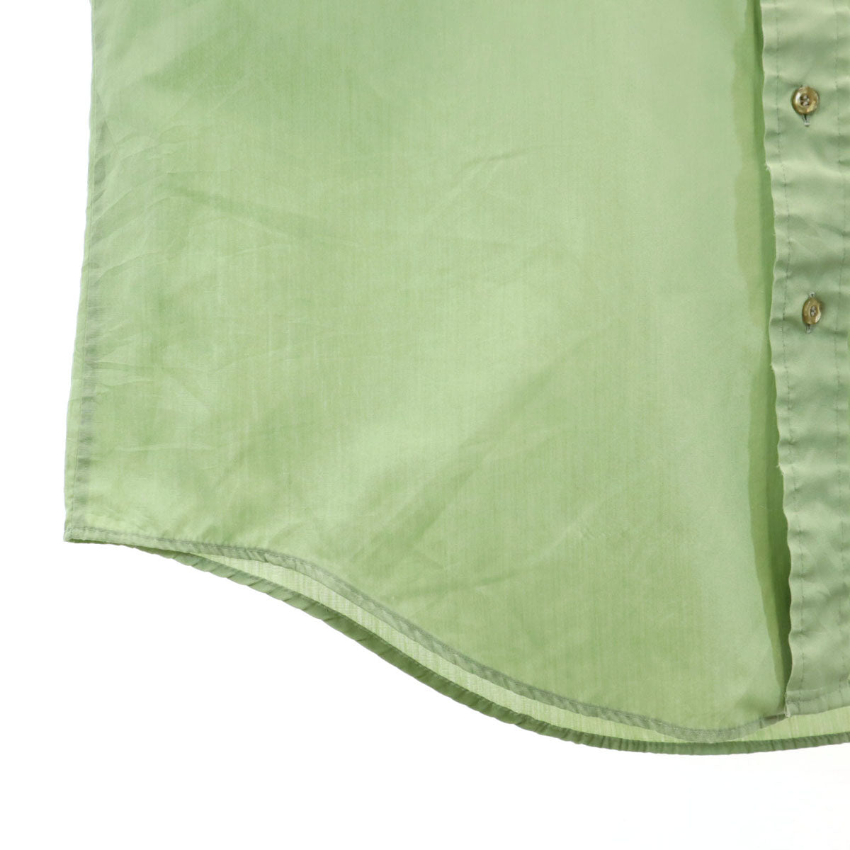 TOWNCRAFT タウンクラフト 70s ヴィンテージ 半袖 シャツ 黄緑 PENNEYS メンズ