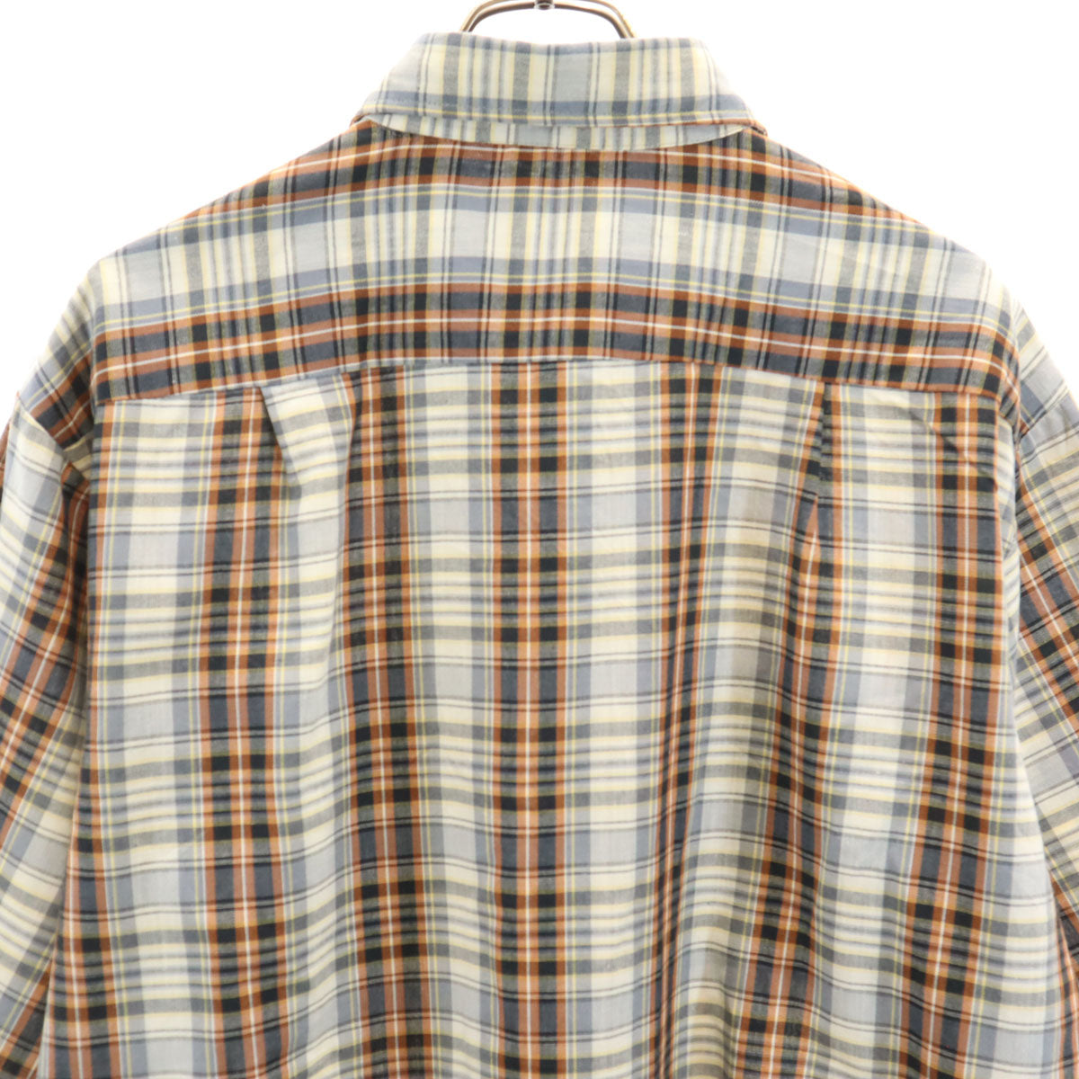 BIG MAC ビッグマック 70s ヴィンテージ チェック柄 半袖 シャツ XL グレー JCPenney メンズ