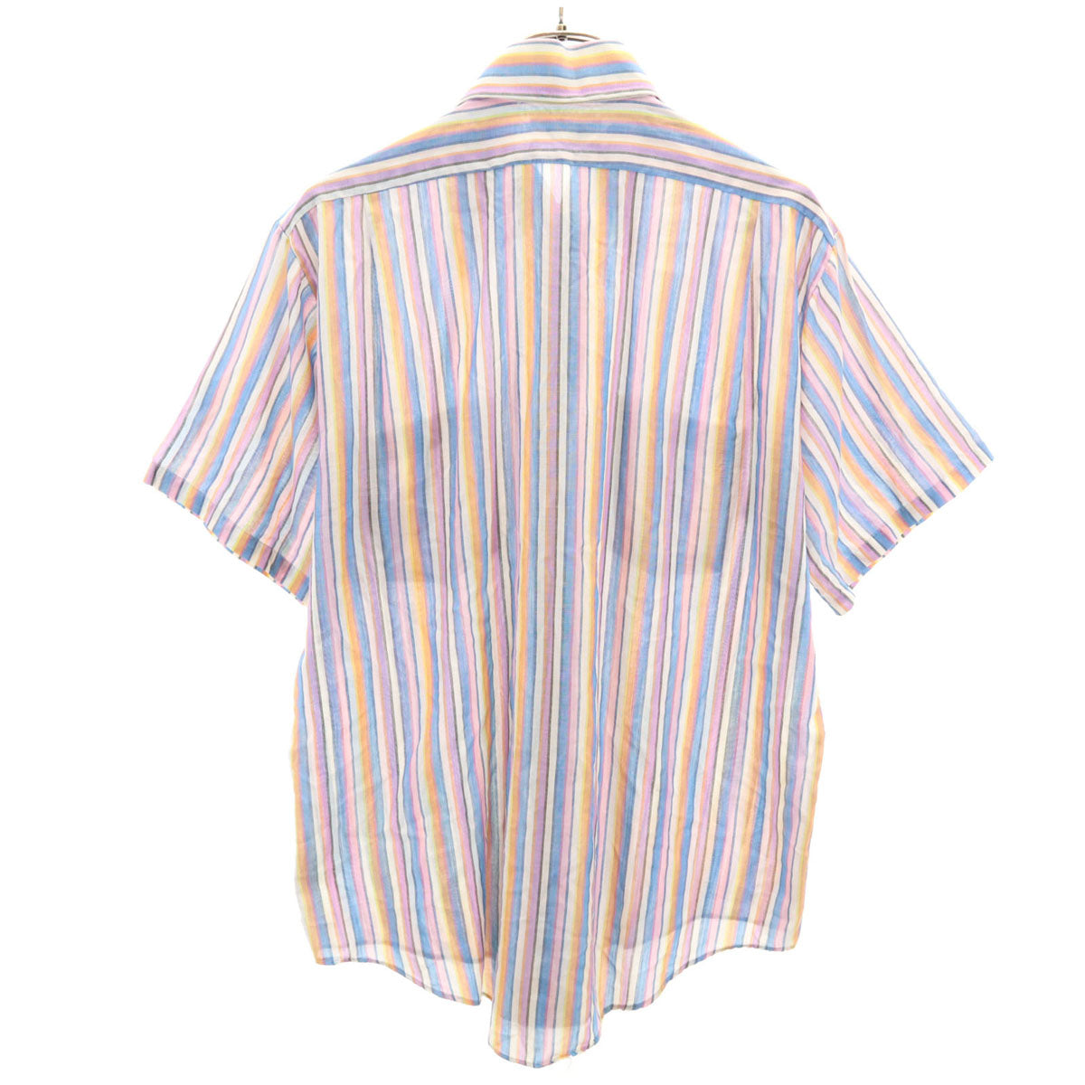 70s ヴィンテージ 半袖 シャツ マルチ permanent press メンズ