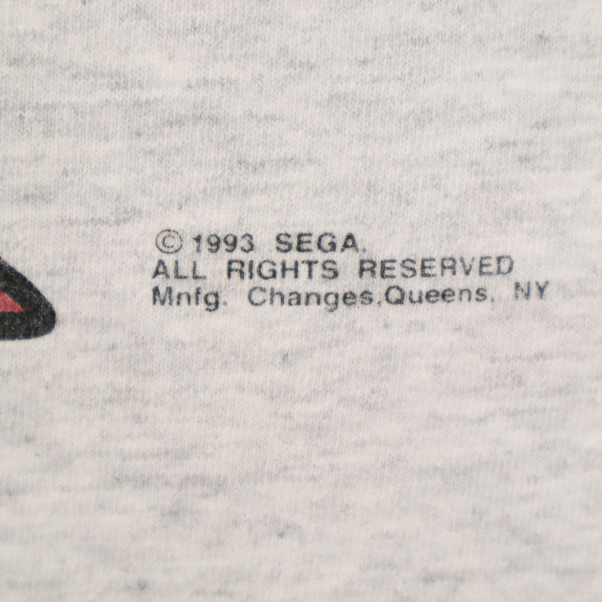 anbil アンビル 90s オールド USA製 映画 ソニックザヘッジホッグ セガ 半袖 シングルステッチ 両面プリント ムービー Tシャツ L グレー SONIC THE HEDGEHOG SEGA キッズ