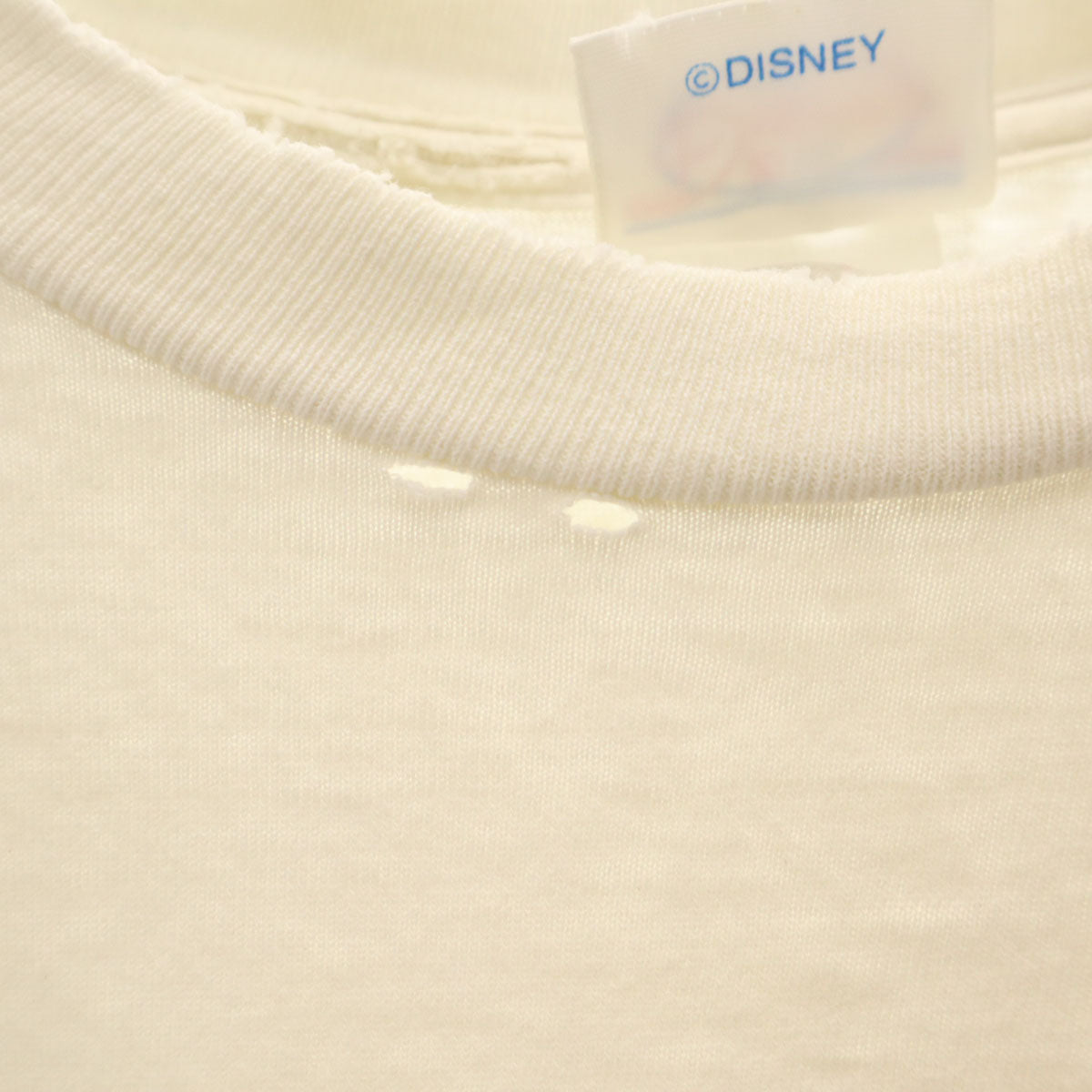 THE Disney STORE ザディズニーストア 90s オールド USA製 ティガー 半袖 シングルステッチ 両面プリント Tシャツ free ホワイト メンズ