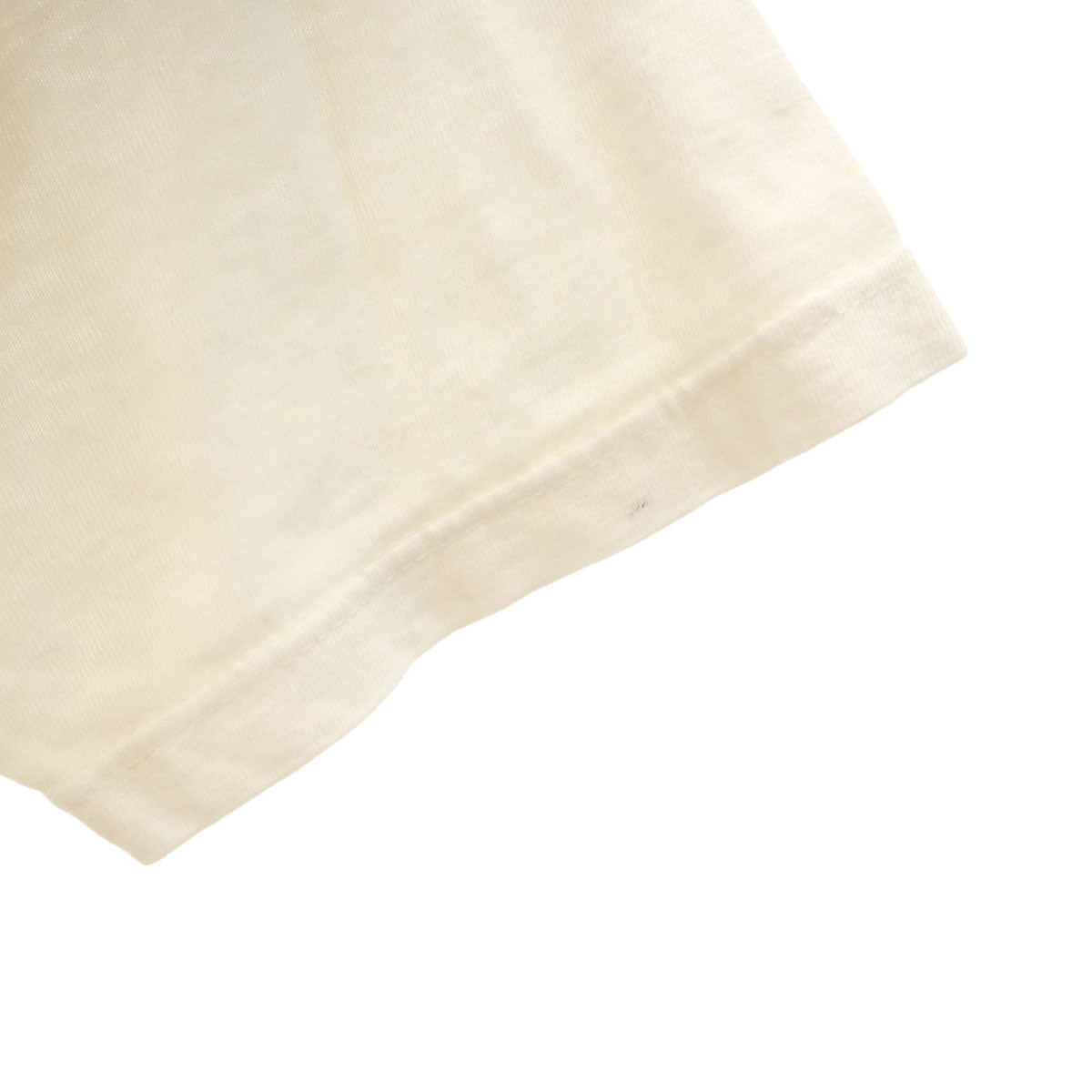 VINTAGE ヴィンテージ 80s スペイン製 ユーロ 半袖 染み込みプリント 企業 Tシャツ 5 ホワイト ICL メンズ