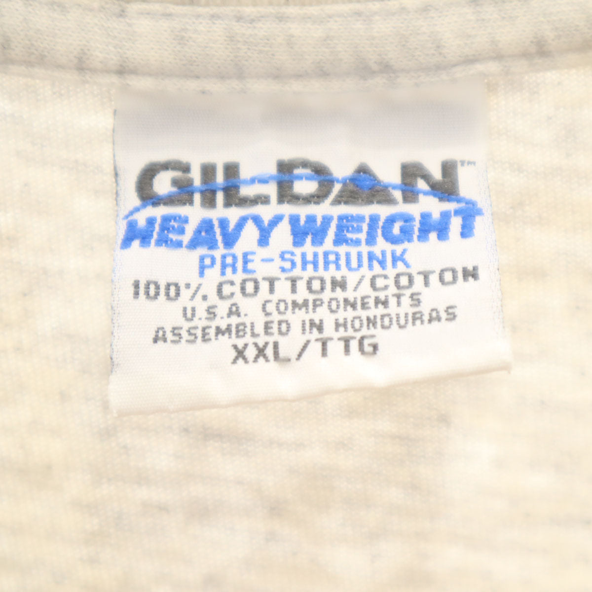 GILDAN ギルダン 90s オールド 刺繍タグ ミシガン大学 半袖 カレッジ Tシャツ XXL グレー メンズ