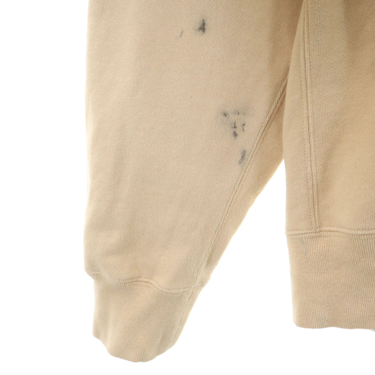 XLARGE エクストララージ 長袖 スウェットパーカー M ベージュ メンズ