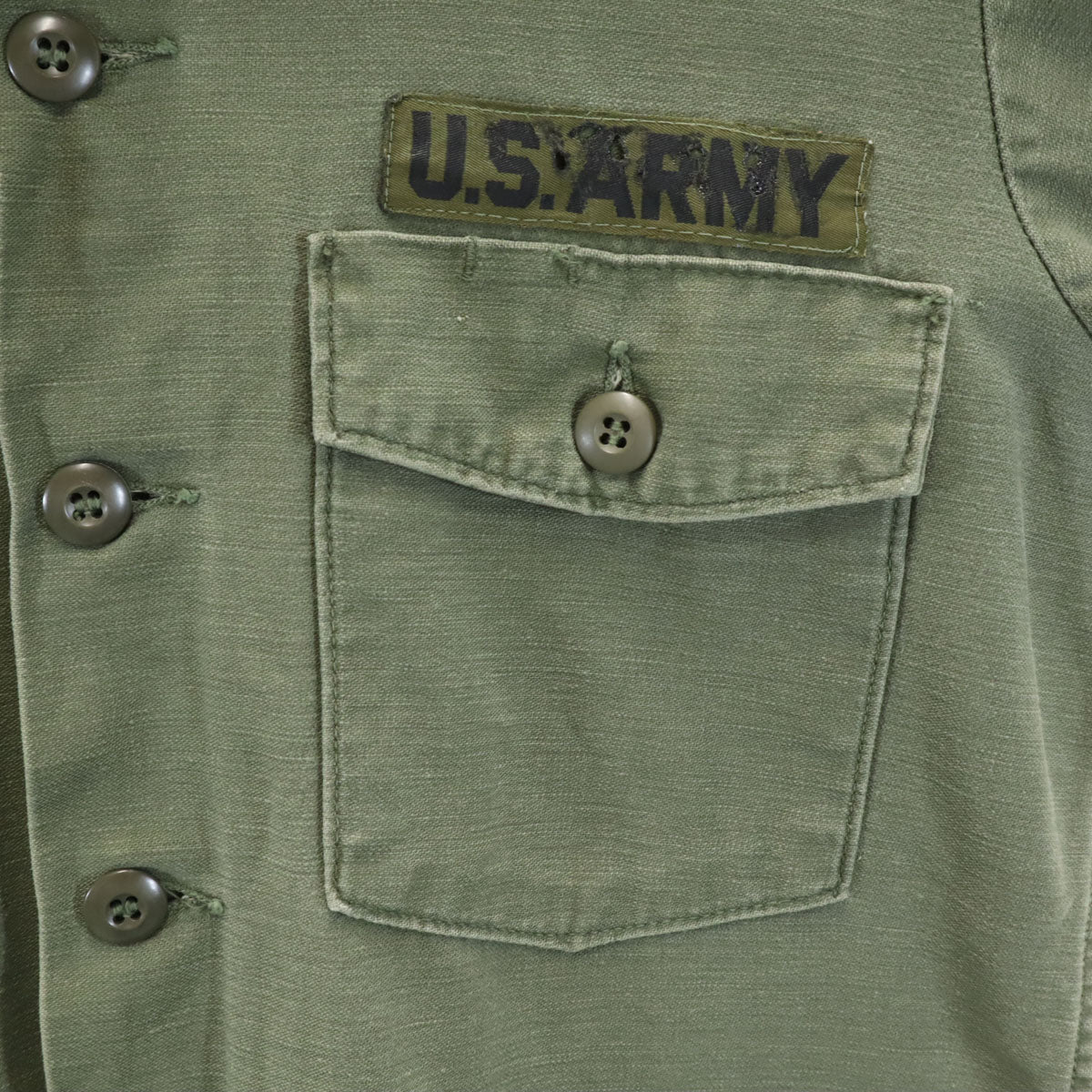 US.ARMY ユーエスアーミー 60s 70s ヴィンテージ ユーティリティー ミリタリージャケット カーキ メンズ