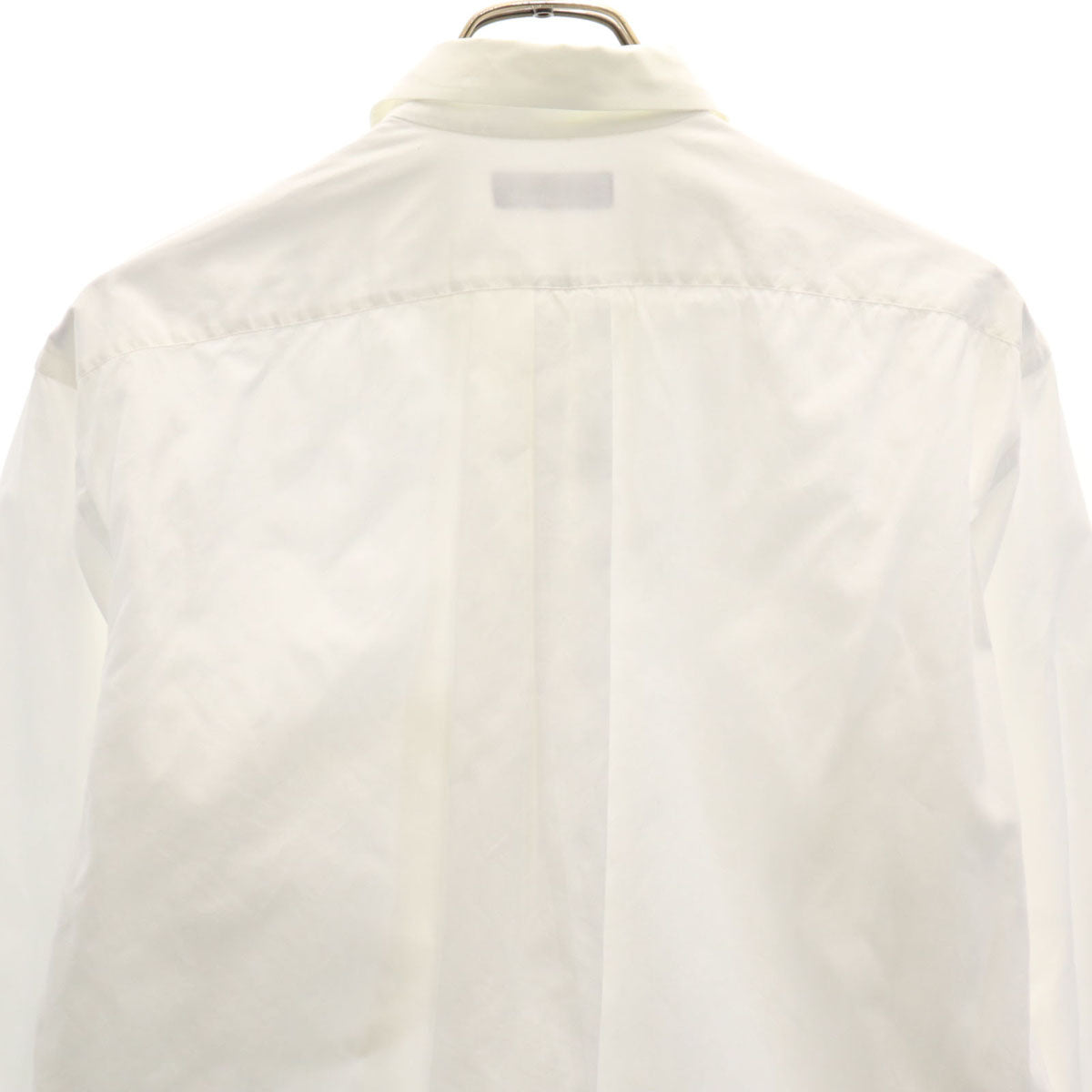 Christian Dior MONSIEUR クリスチャンディオール ムッシュ 90s オールド 長袖 コットンシャツ S ホワイト メンズ
