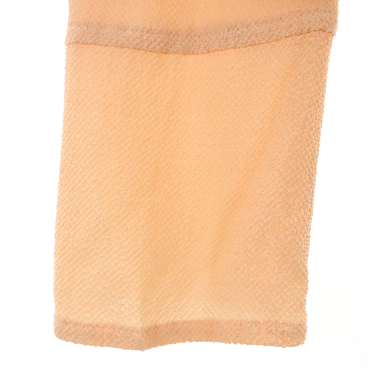 miss chloe ミスクロエ 日本製 長袖 ブラウス 40 ペールオレンジ ストレッチ レディース