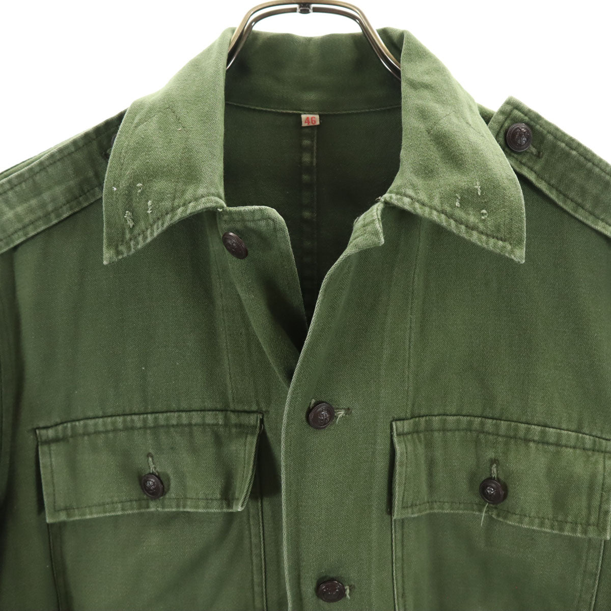 VINTAGE ヴィンテージ ミリタリージャケット 46 カーキ メンズ