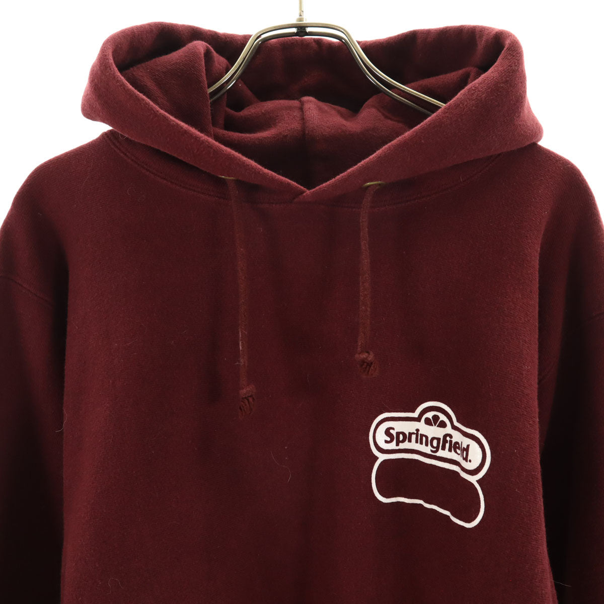 Champion チャンピオン 90s オールド USA製 刺繍タグ 長袖 企業モノ リバースウィーブ スウェットパーカー L レッド REVERSE WEAVE CERGRO メンズ