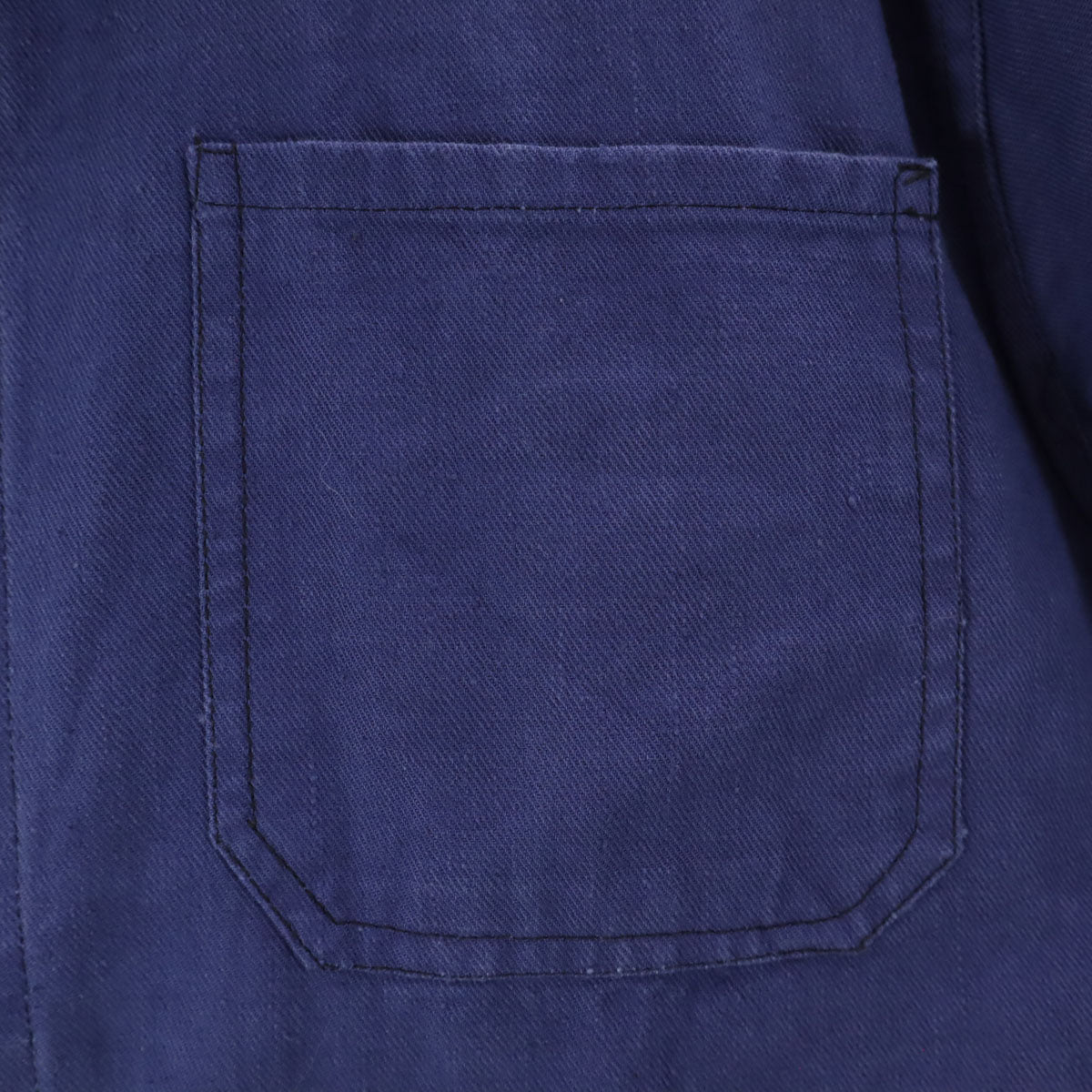 VINTAGE ヴィンテージ 70s アルバニア製 ユーロ ワークジャケット 54 ブルー メンズ