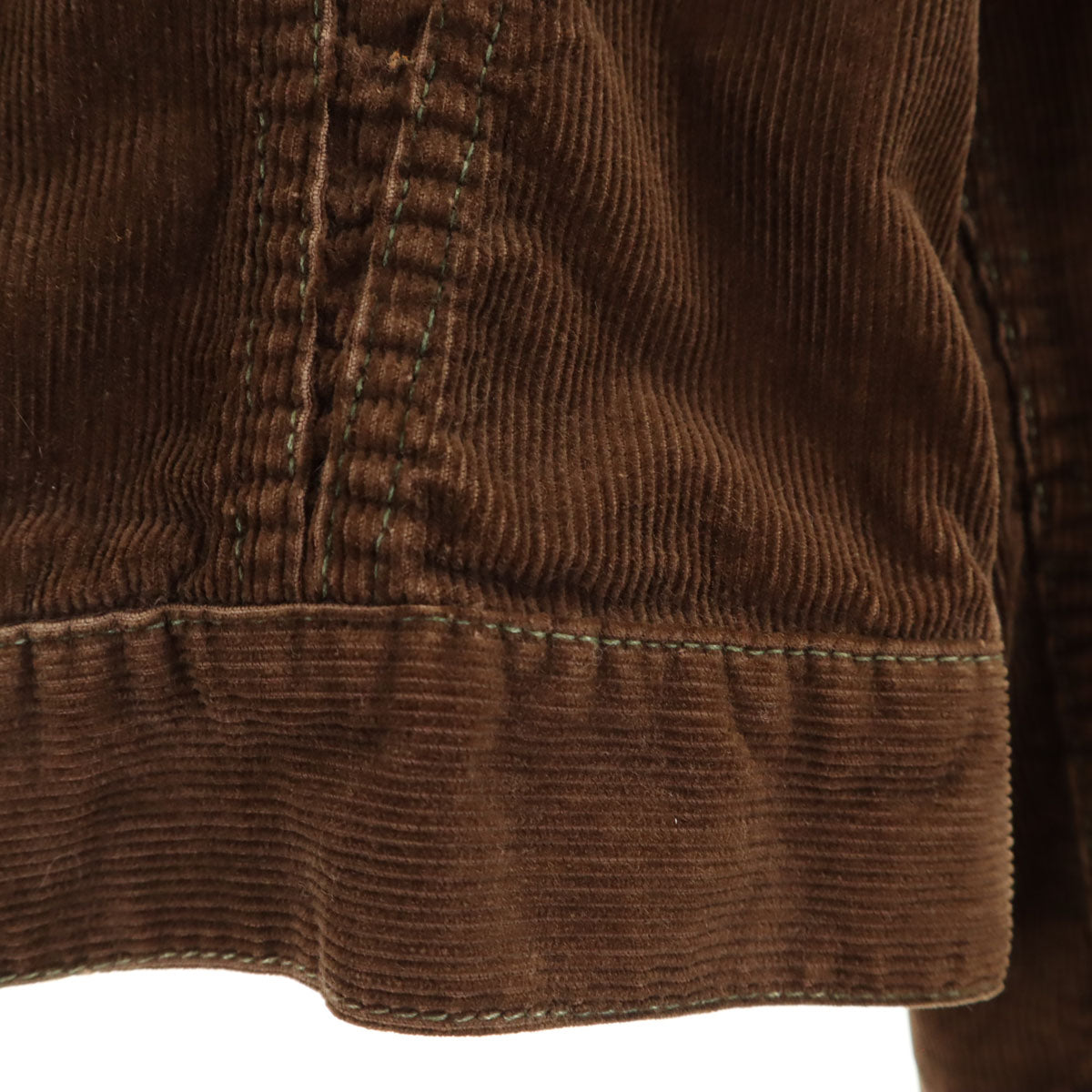 Levi's リーバイス 70s ヴィンテージ 白タブ ビッグE ボタン裏347 スリムフィット コーデュロイジャケット ブラウン メンズ