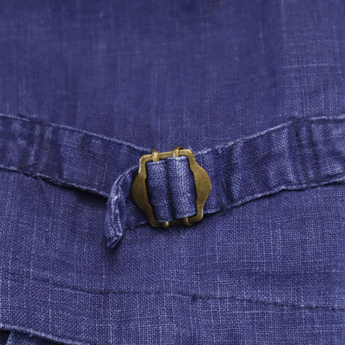 UNIQLO ユニクロ リネン100％ ベスト XL ネイビー メンズ