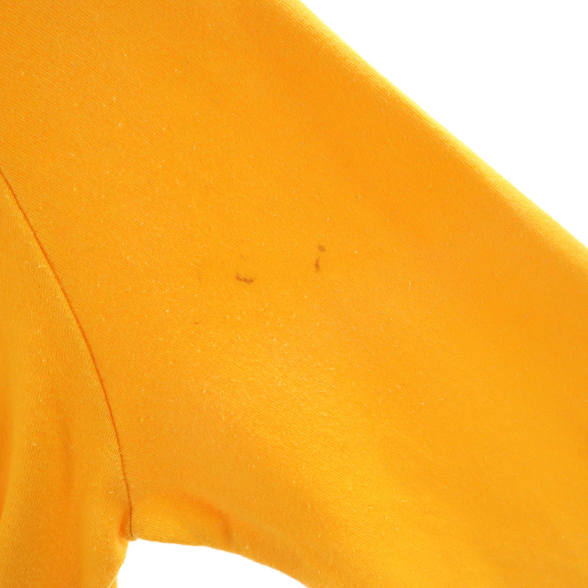 Disney ディズニー オールド ミッキマウス 7分袖 スウェット トレーナー イエロー レディース