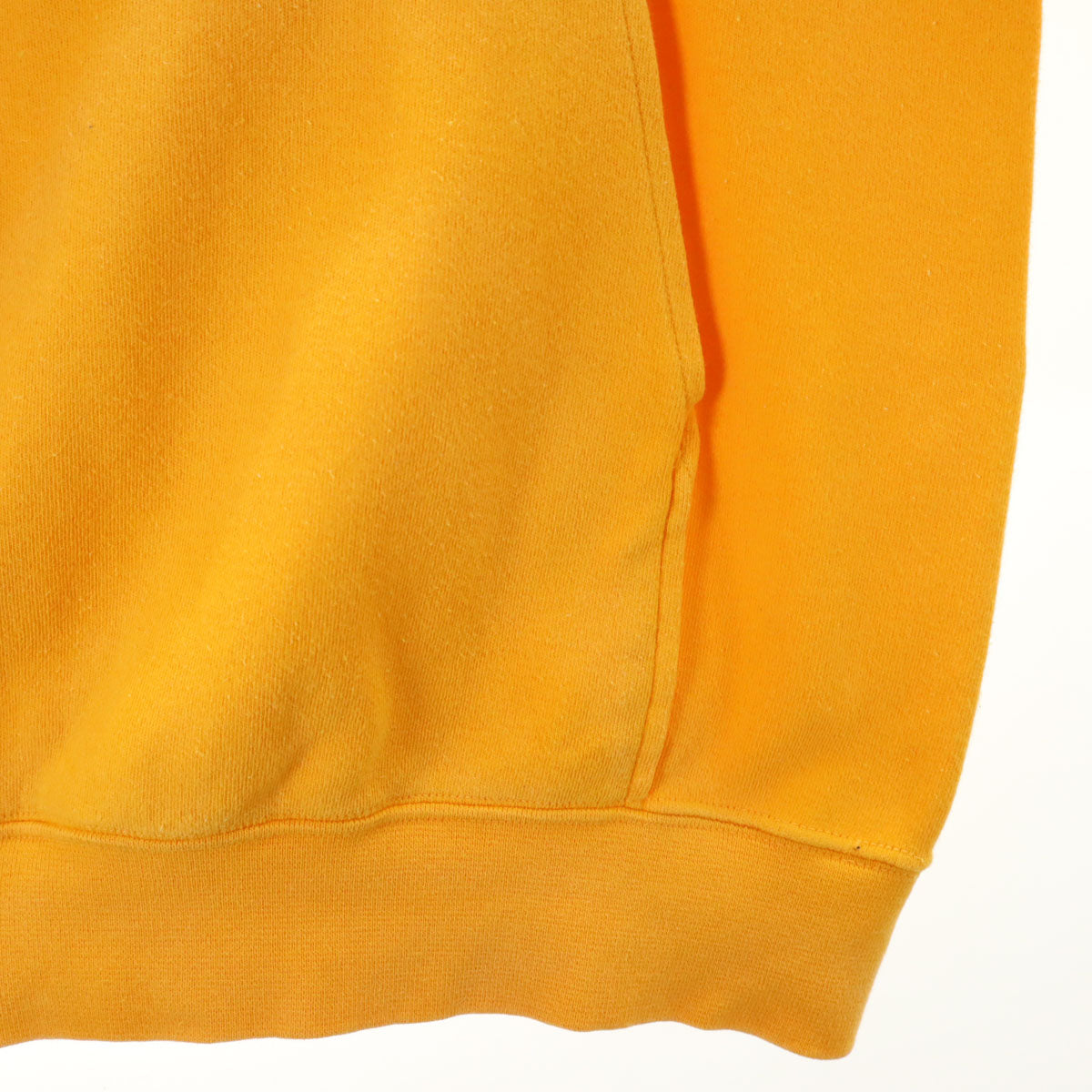 Disney ディズニー オールド ミッキマウス 7分袖 スウェット トレーナー イエロー レディース