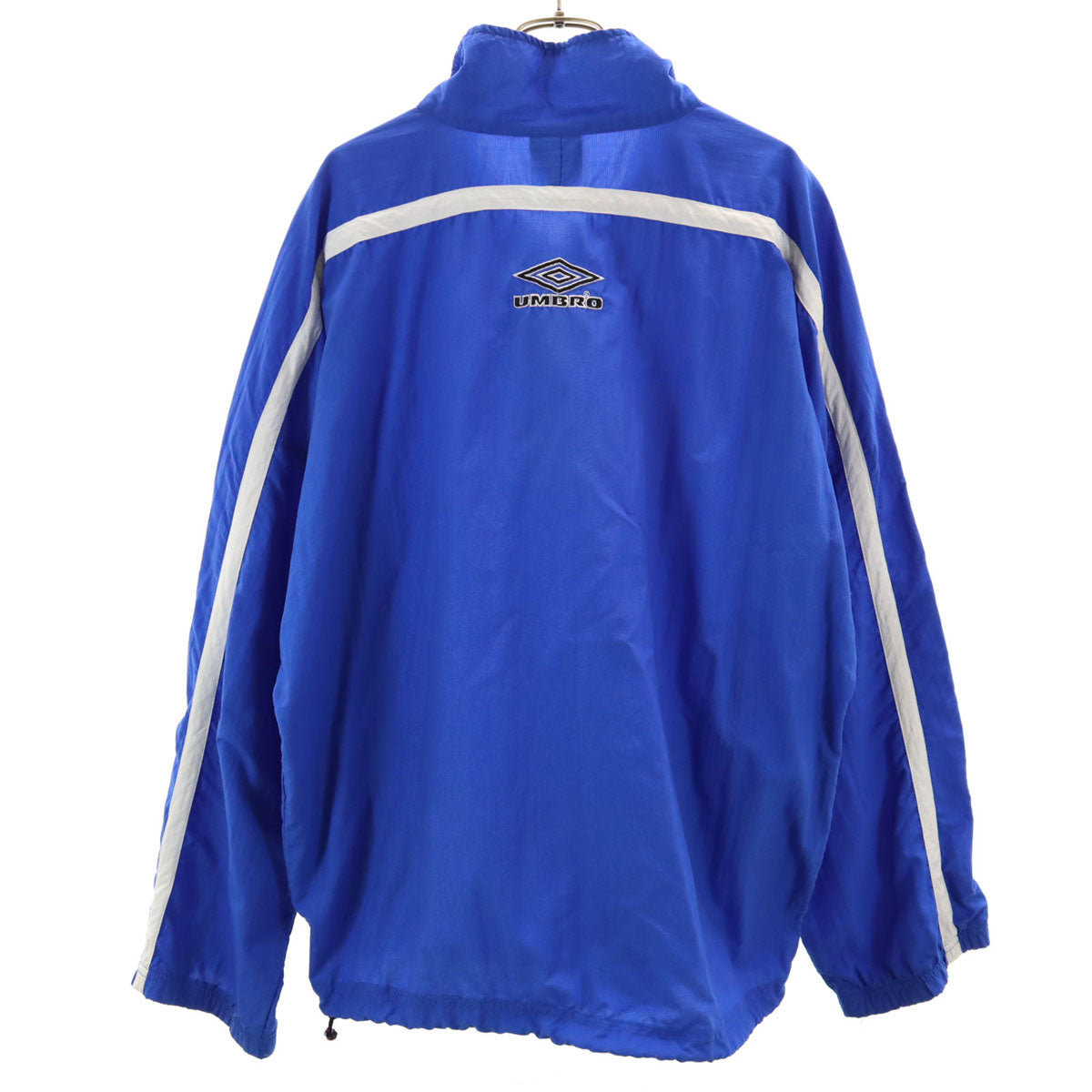 umbro アンブロ 90s オールド ハーフジップ ナイロンジャケット L ブルー プルオーバー メンズ