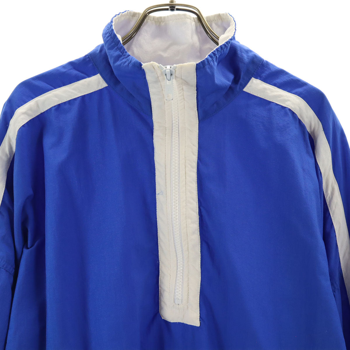 umbro アンブロ 90s オールド ハーフジップ ナイロンジャケット L ブルー プルオーバー メンズ