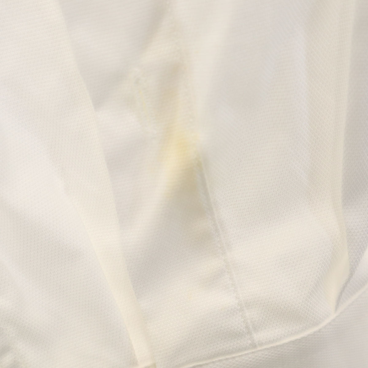 SalvatoreFerragamo サルバトーレフェラガモ ルーマニア製 長袖 コットンシャツ 42 ホワイト 元袋付き メンズ