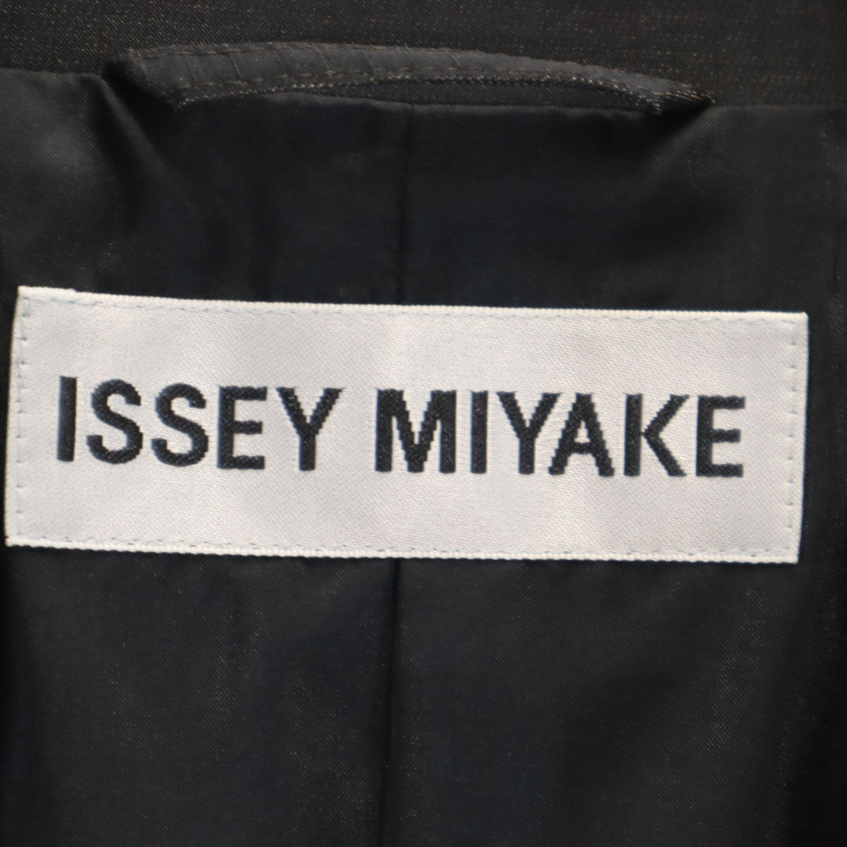 ISSEY MIYAKE イッセイミヤケ 90s オールド 日本製 プリーツ テーラードジャケット 3 ブラウン 他 レディース