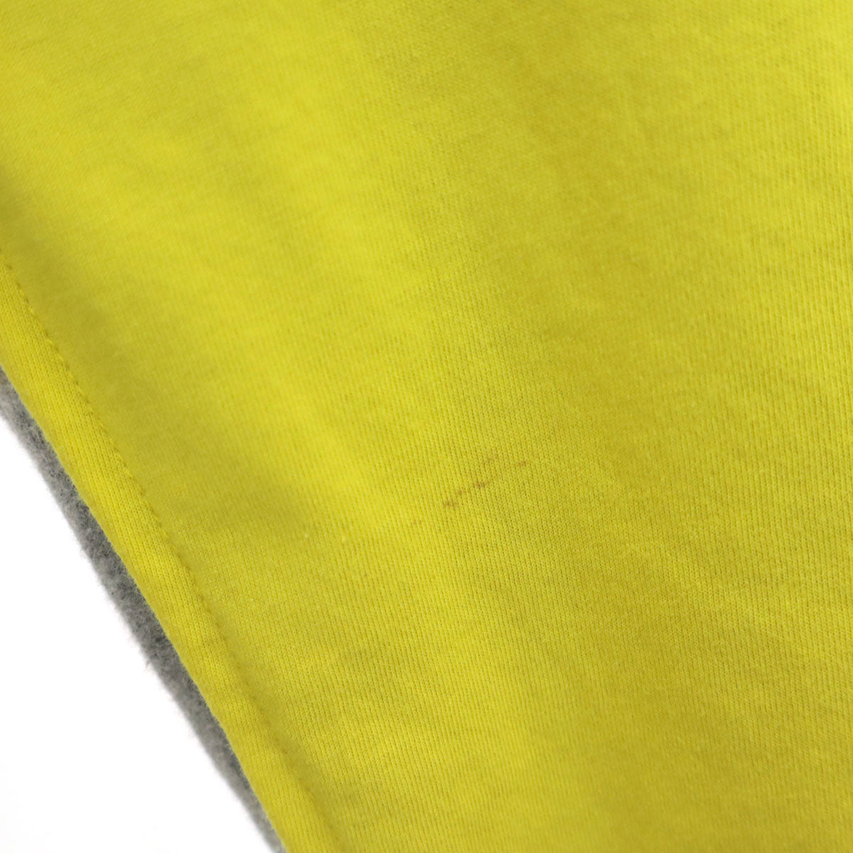 VETEMENTS ヴェトモン 19SS ポルトガル製 長袖 フェイクレイヤード スウェット S イエロー YOURNAME 裏起毛 メンズ