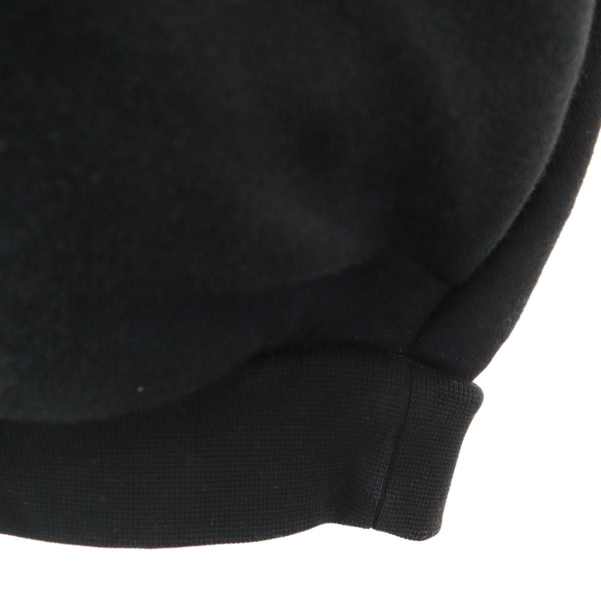 ESSENTIEL エッセンシャル 長袖 プリントロゴ スウェットパーカー XL ブラック 裏起毛 メンズ