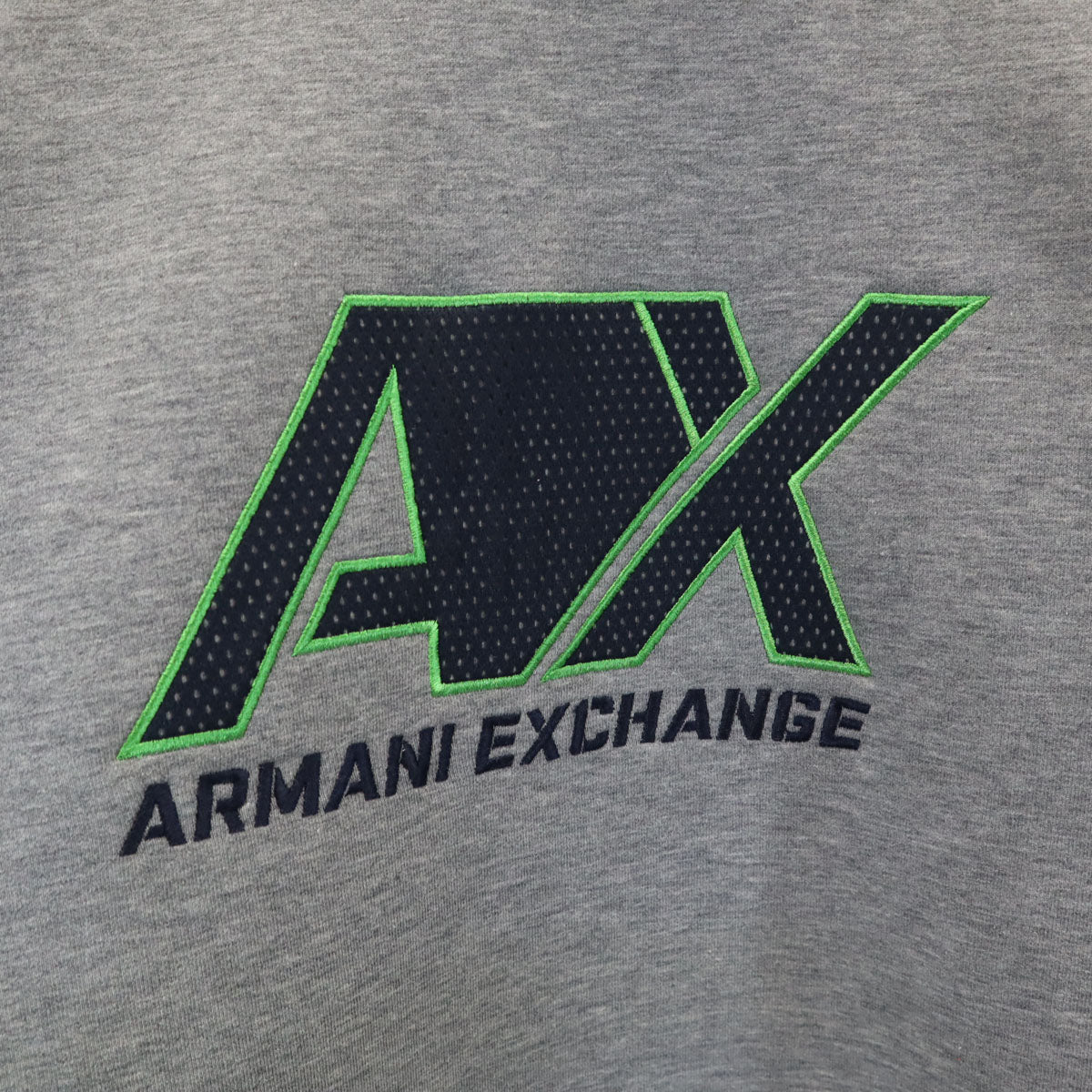 ARMANI EXCHANGE アルマーニエクスチェンジ 長袖 オーバーサイズ ボンディング スウェット M グレー メンズ