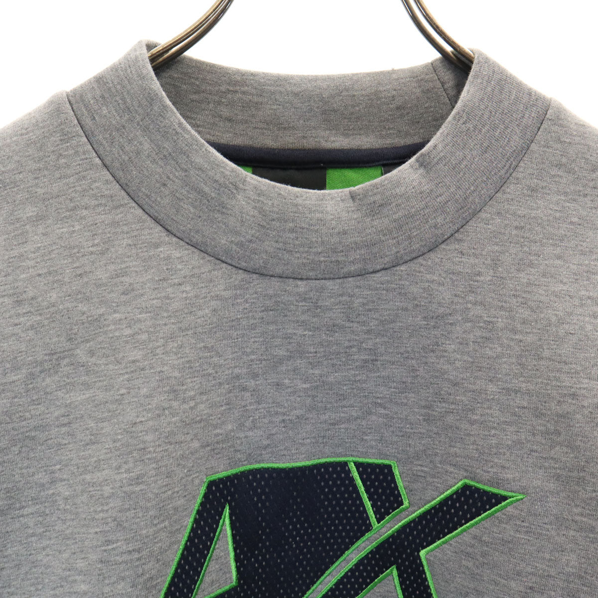 ARMANI EXCHANGE アルマーニエクスチェンジ 長袖 オーバーサイズ ボンディング スウェット M グレー メンズ