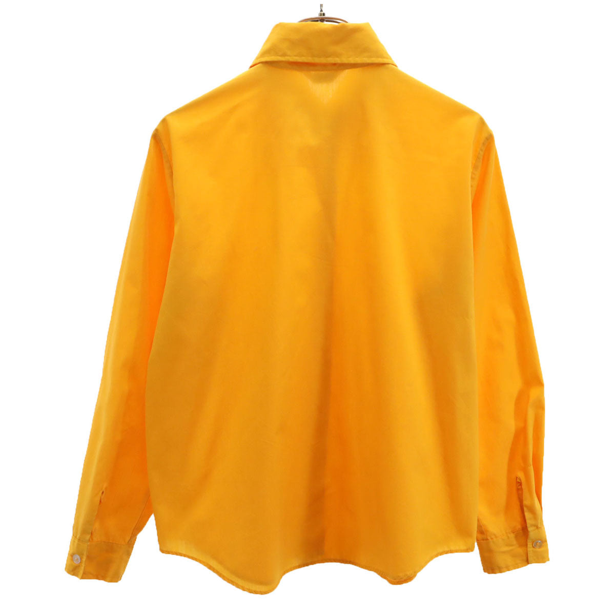 Ship'n Shore 60s 70s ヴィンテージ 長袖 シャツ 38 山吹色 レディース