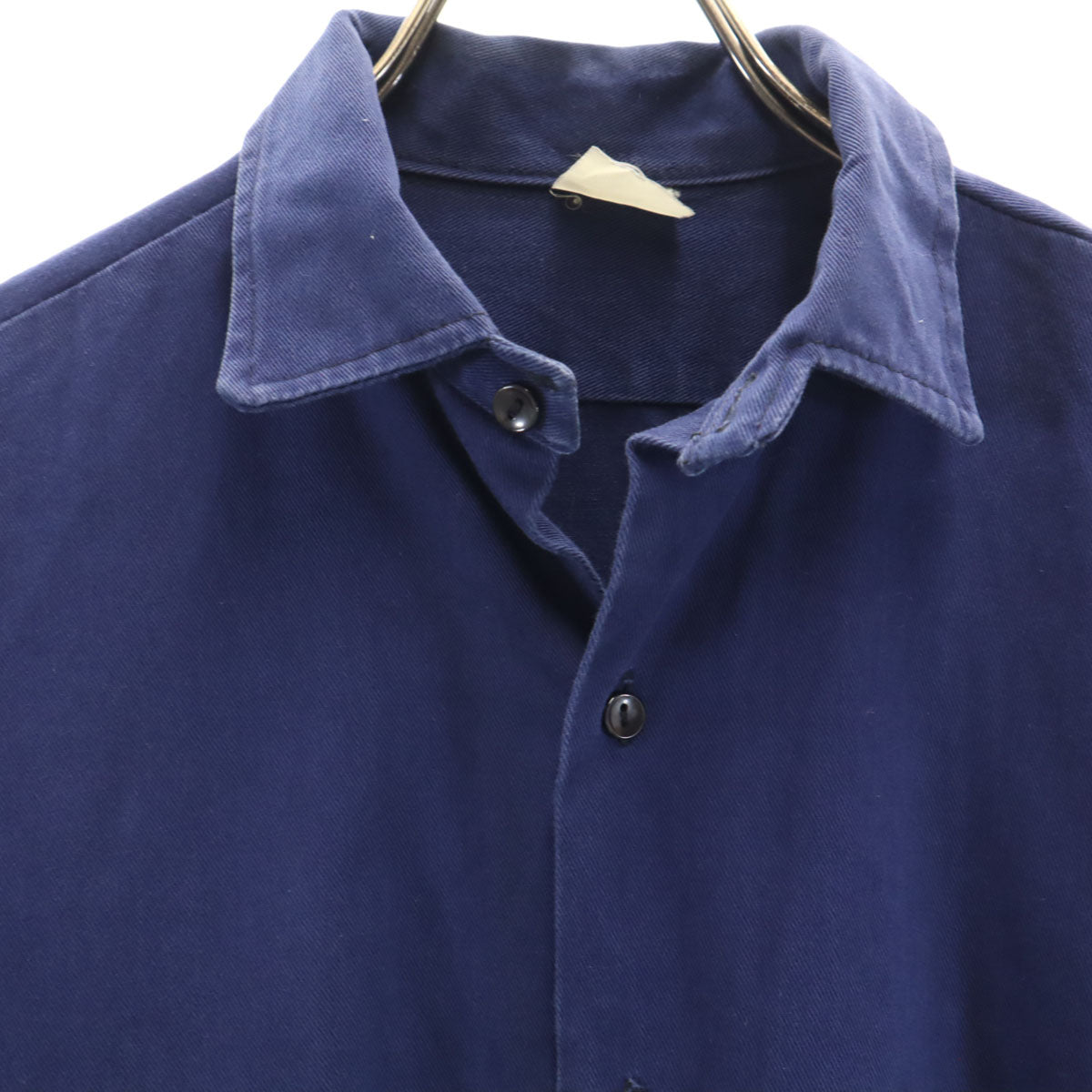 VINTAGE ヴィンテージ 80s 長袖 シャツ ネイビー メンズ