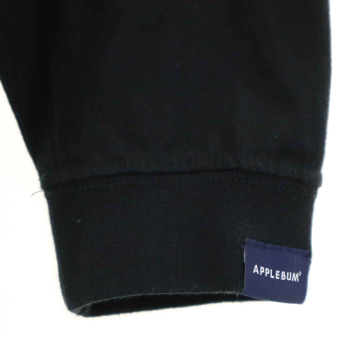 APPLEBUM アップルバム 浮世絵プリント 長袖 Tシャツ L ブラック ロンT メンズ