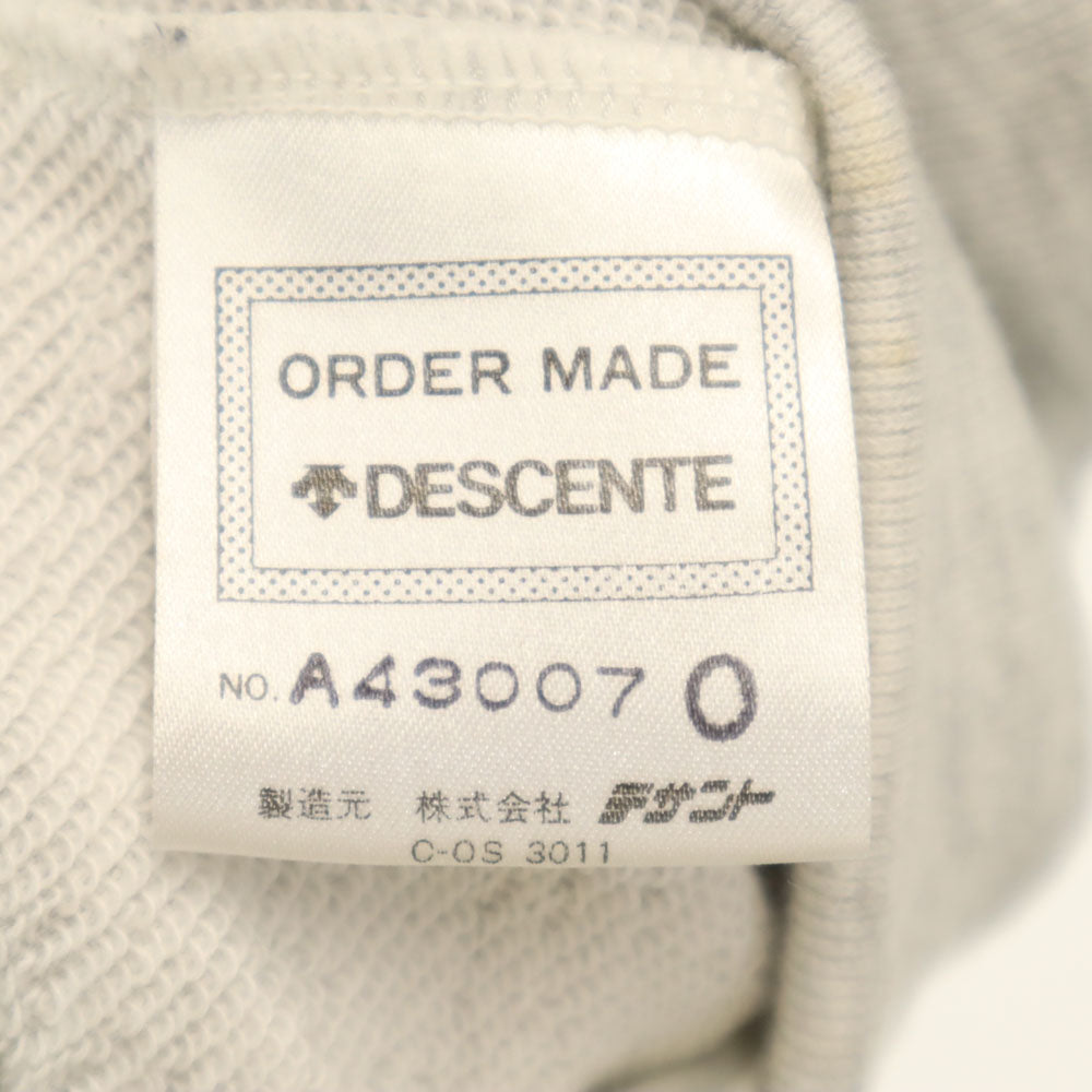 adidas Originals アディダスオリジナルス 80s デサント製 ヴィンテージ 横浜マリナーズ 長袖 スウェットパーカー O グレー サッカー F.C レディース