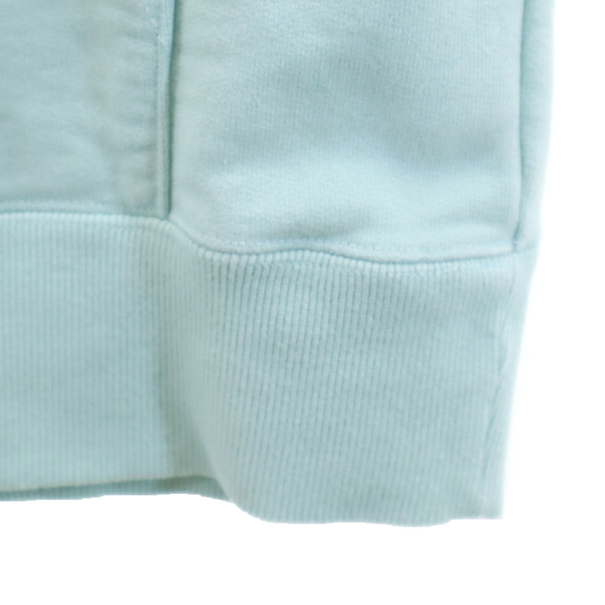 MAISON KITSUNE メゾンキツネ 日本製 バックプリント 長袖 バックプリントプルオーバー スウェットパーカー S ライトブルー KMM32760 メンズ