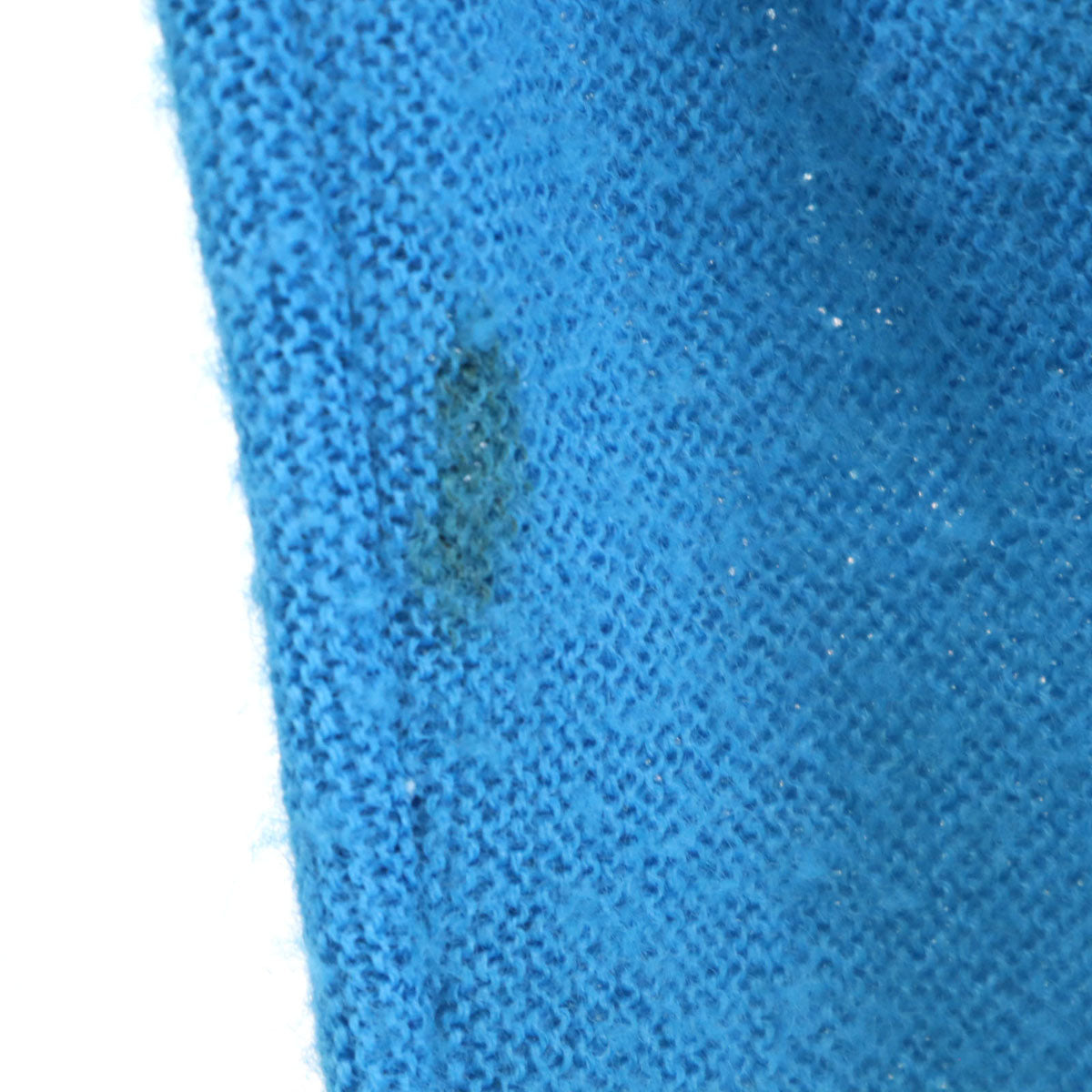 IZOD LACOSTE アイゾッドラコステ 80s ヴィンテージ 長袖 Vネック カーディガン ライトブルー メンズ