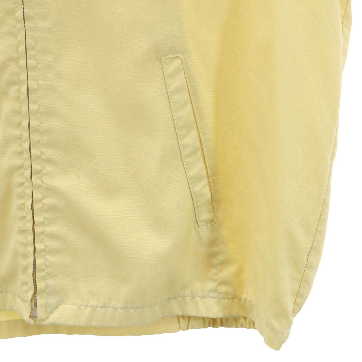 Mr.LEGGS 60s 70s ヴィンテージ タロンジップ 刺繍ステッチ スイングトップ M マスタード ドリズラージャケット メンズ