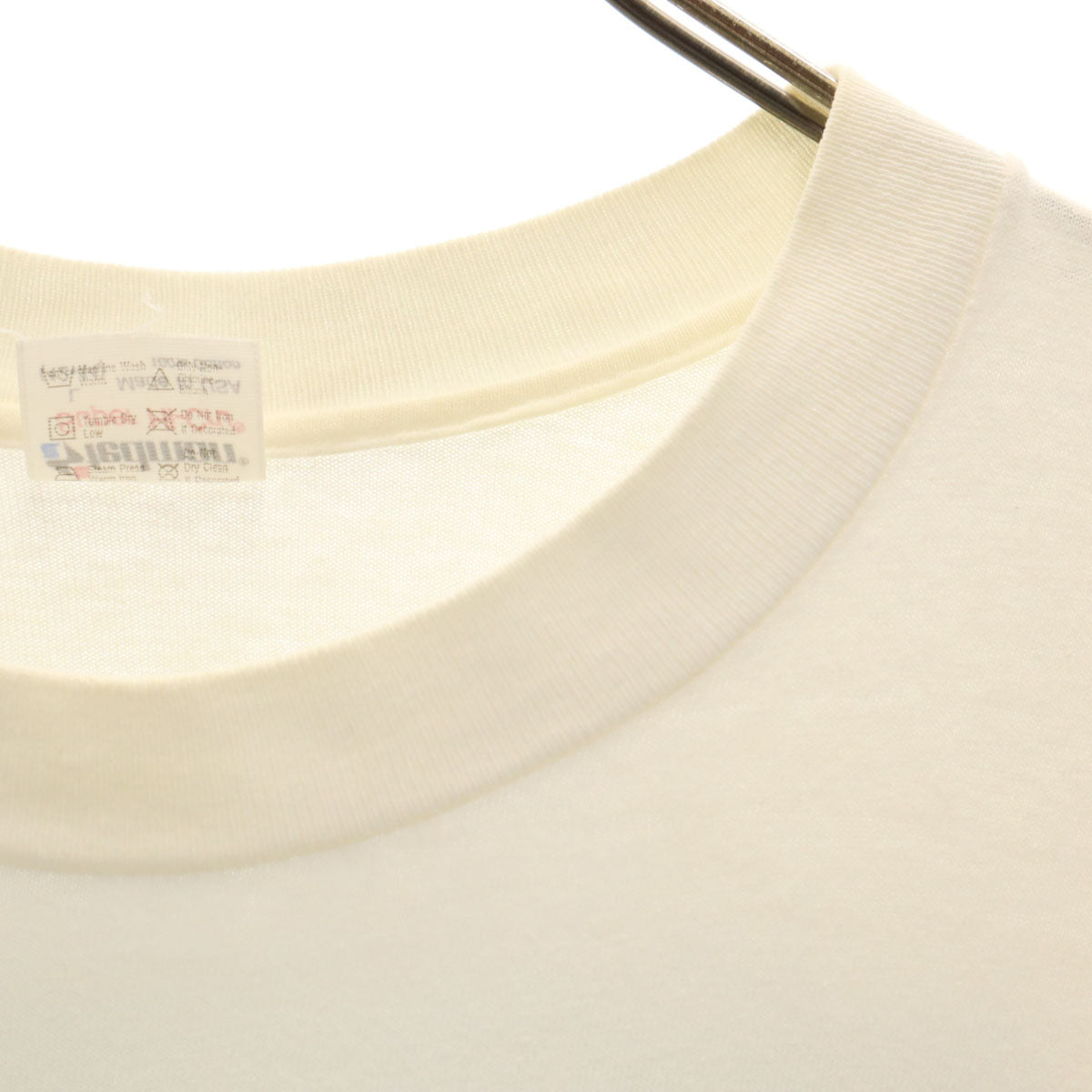 STEDMAN ステッドマン 90s オールド USA製 LIFE'S A BEACH バックプリント 半袖 サーフプリント Tシャツ L ホワイト シングルステッチ メンズ