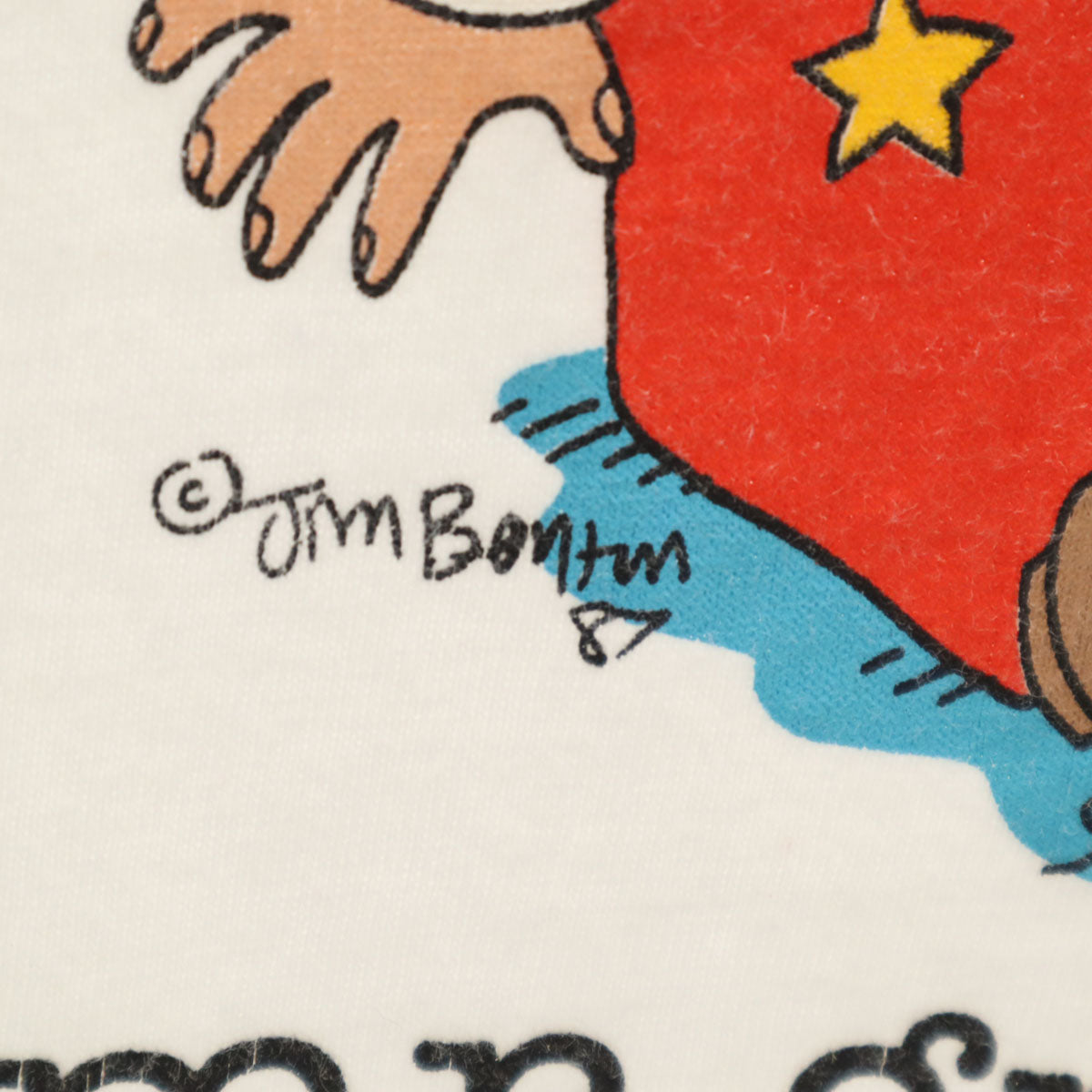 ONEITA オニータ 90s オールド USA製 mr.grandpa ジム・ベントン 半袖 プリント Tシャツ XL ホワイト シングルステッチ メンズ