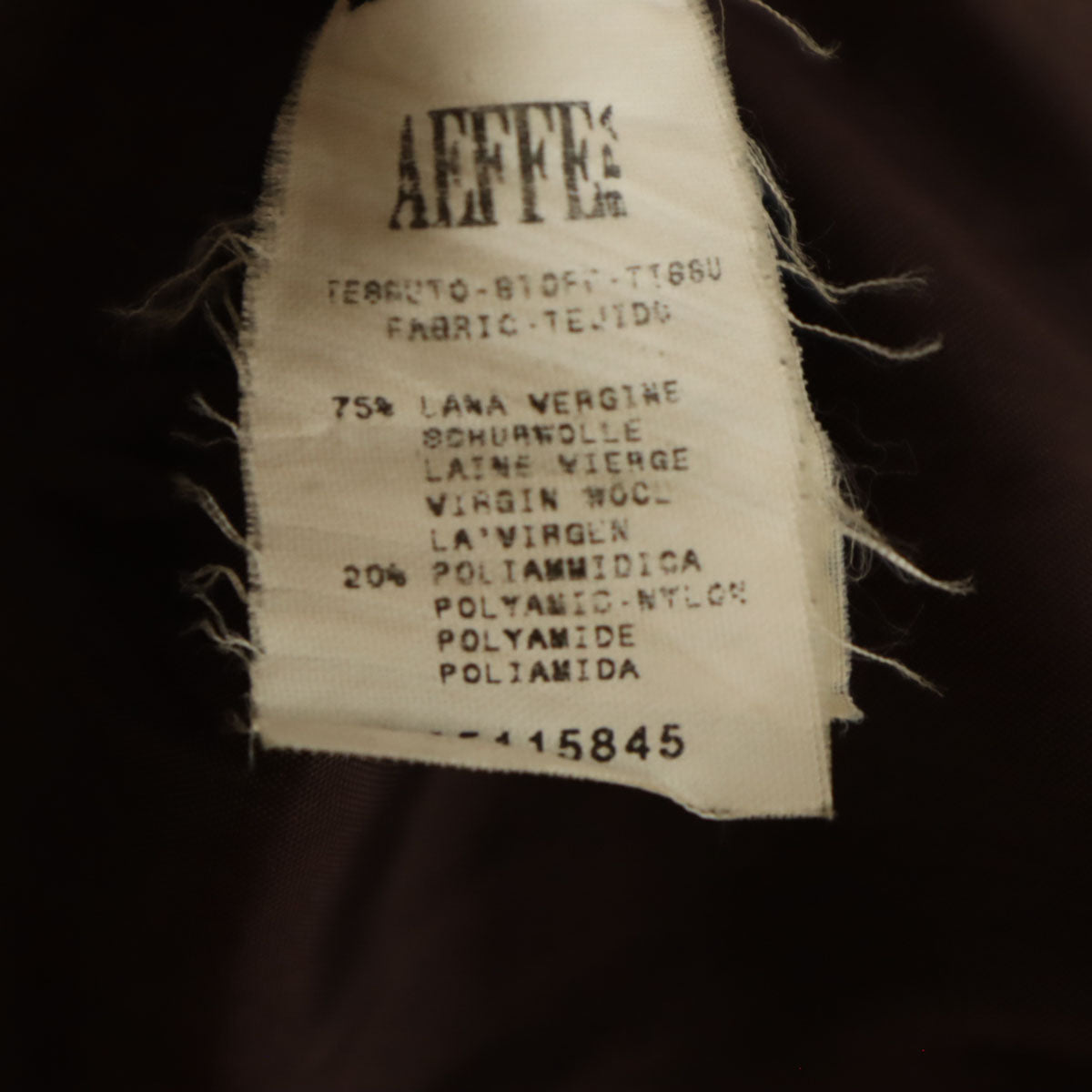 MOSCHINO モスキーノ ウールブレンド テーラードジャケット ブラウン CHEAP&CHIC レディース