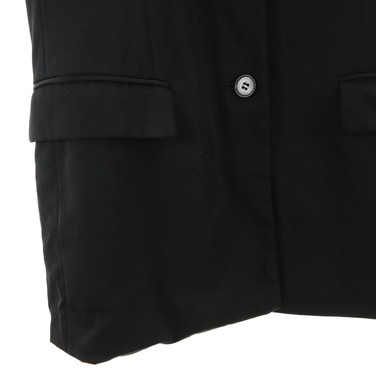 Calvin klein カルバンクライン ウール100％ テーラードジャケット 2 黒 レディース