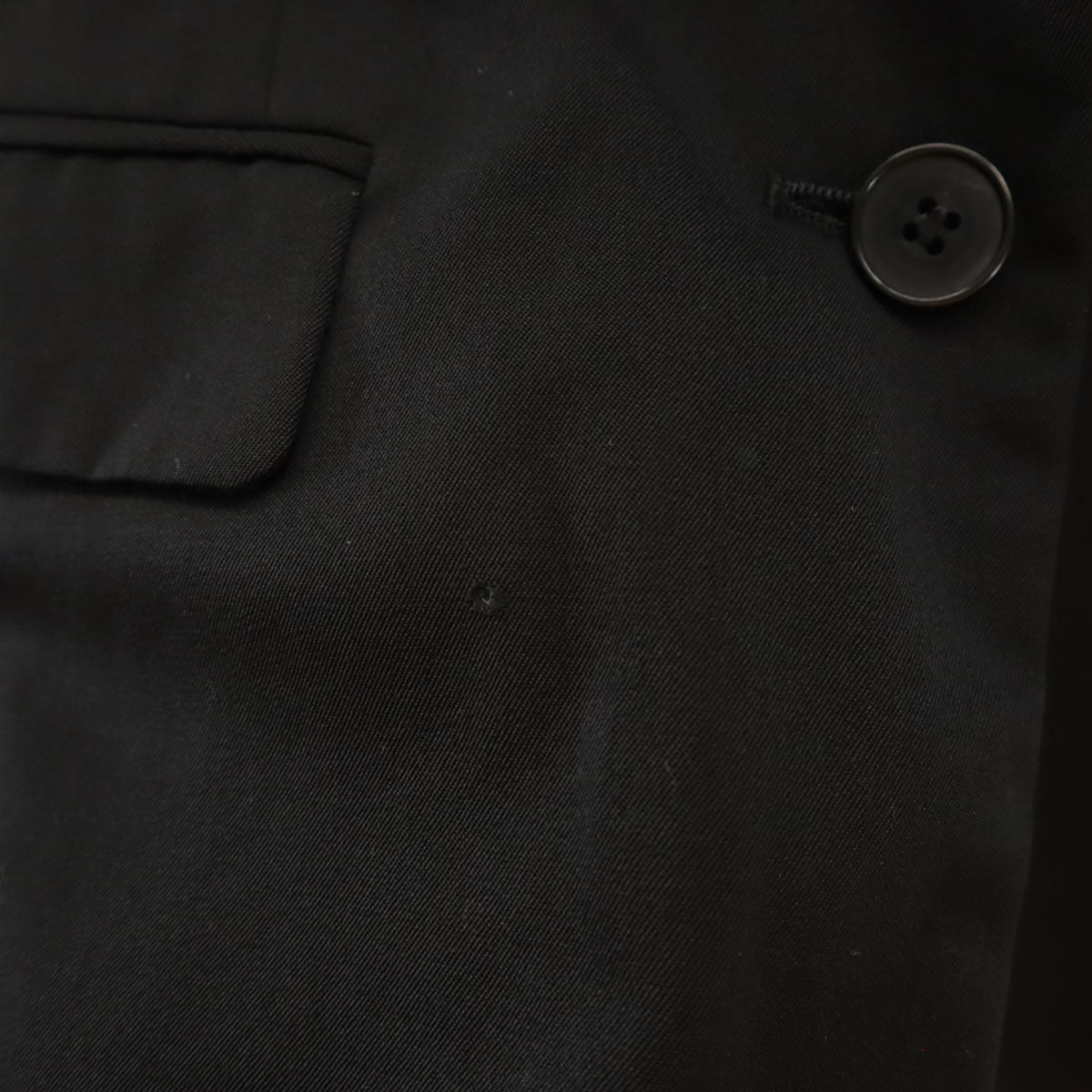 Calvin klein カルバンクライン ウール100％ テーラードジャケット 2 黒 レディース