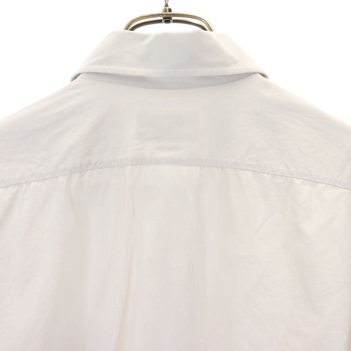 CELINE セリーヌ 長袖 コットンシャツ ホワイトグルー メンズ