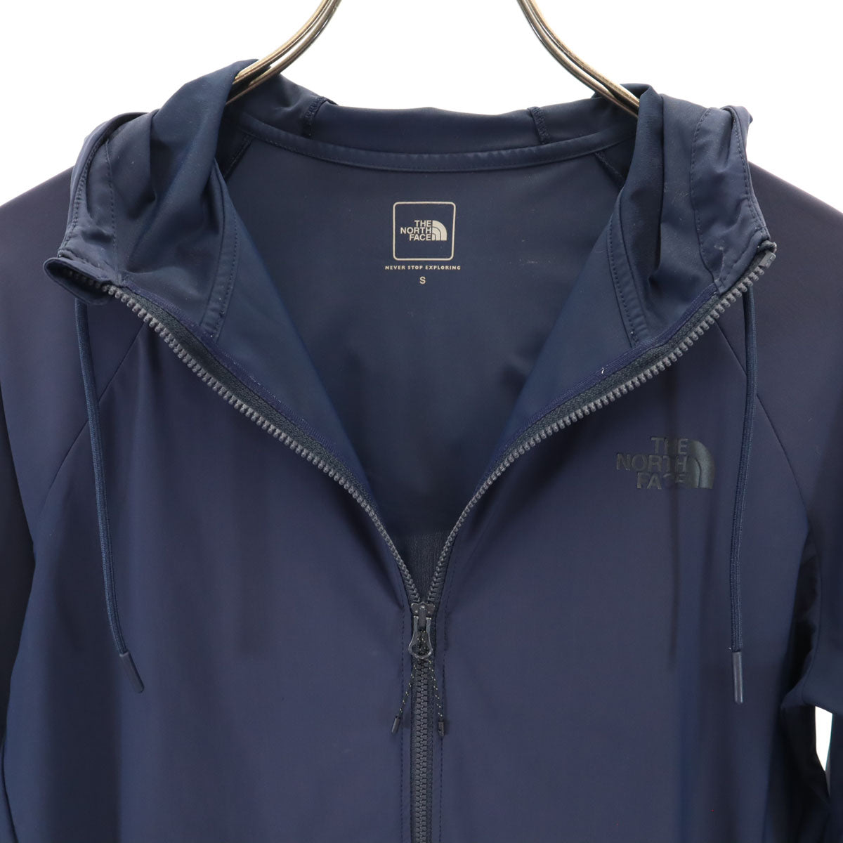 THE NORTH FACE ザノースフェイス ストレッチUVカットサンシェイド ジップパーカー S ネイビー アウトドア NPW21937 レディース
