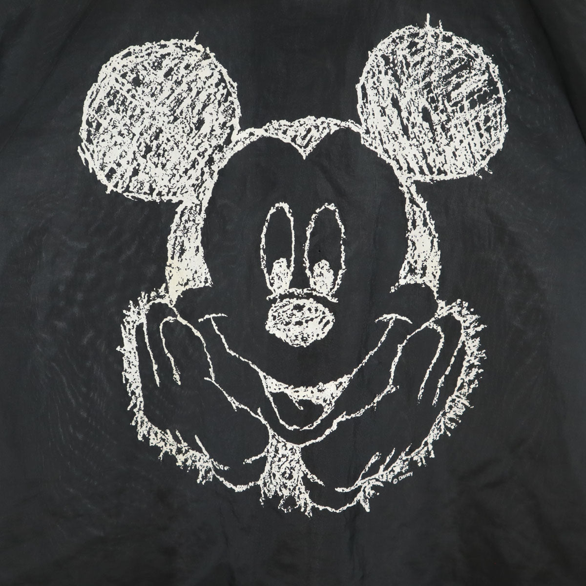 AUBURN SPORTSWEAR 90s USA製 オールド ナイロンジャケット 14-16 黒 ミッキーマウス キッズ