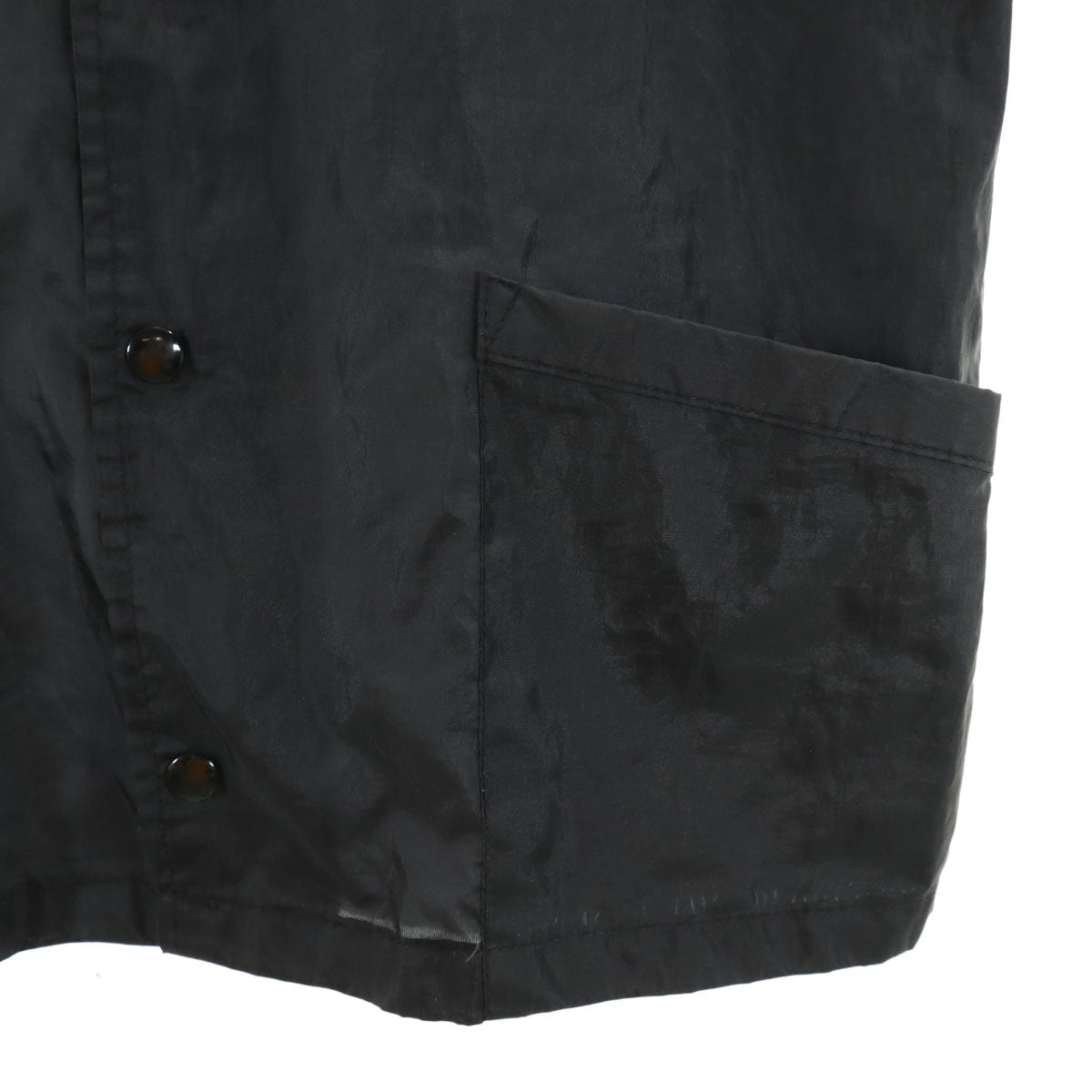 AUBURN SPORTSWEAR 90s USA製 オールド ナイロンジャケット 14-16 黒 ミッキーマウス キッズ