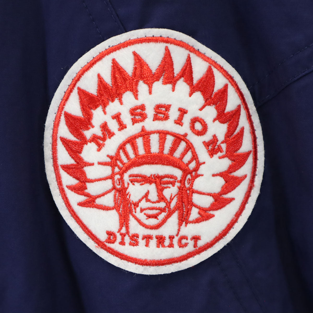 MISSION DISTRICT ミッションディストリクト MD-Z ジャケット M ネイビー ネイティブジャパニーズ メンズ