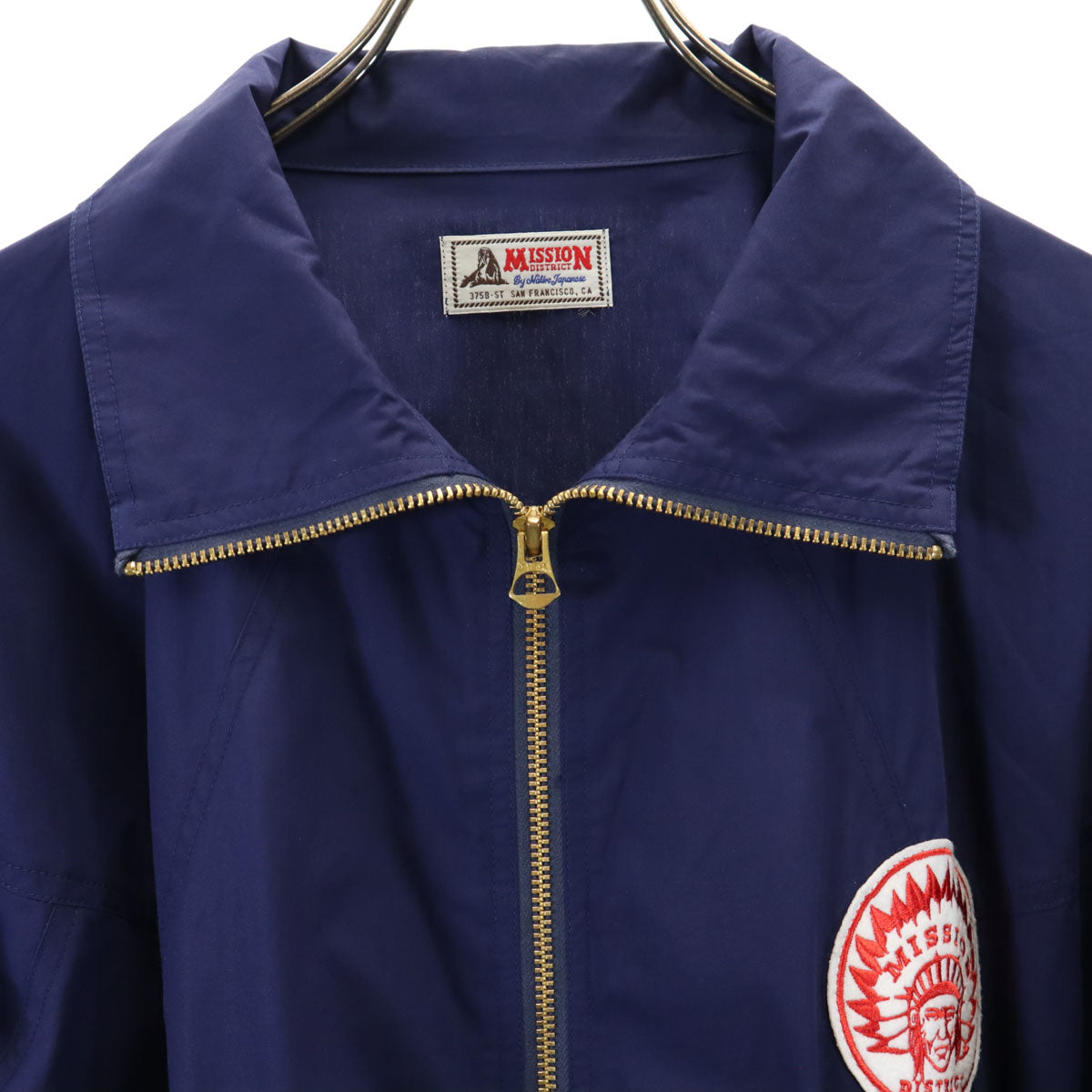 MISSION DISTRICT ミッションディストリクト MD-Z ジャケット M ネイビー ネイティブジャパニーズ メンズ