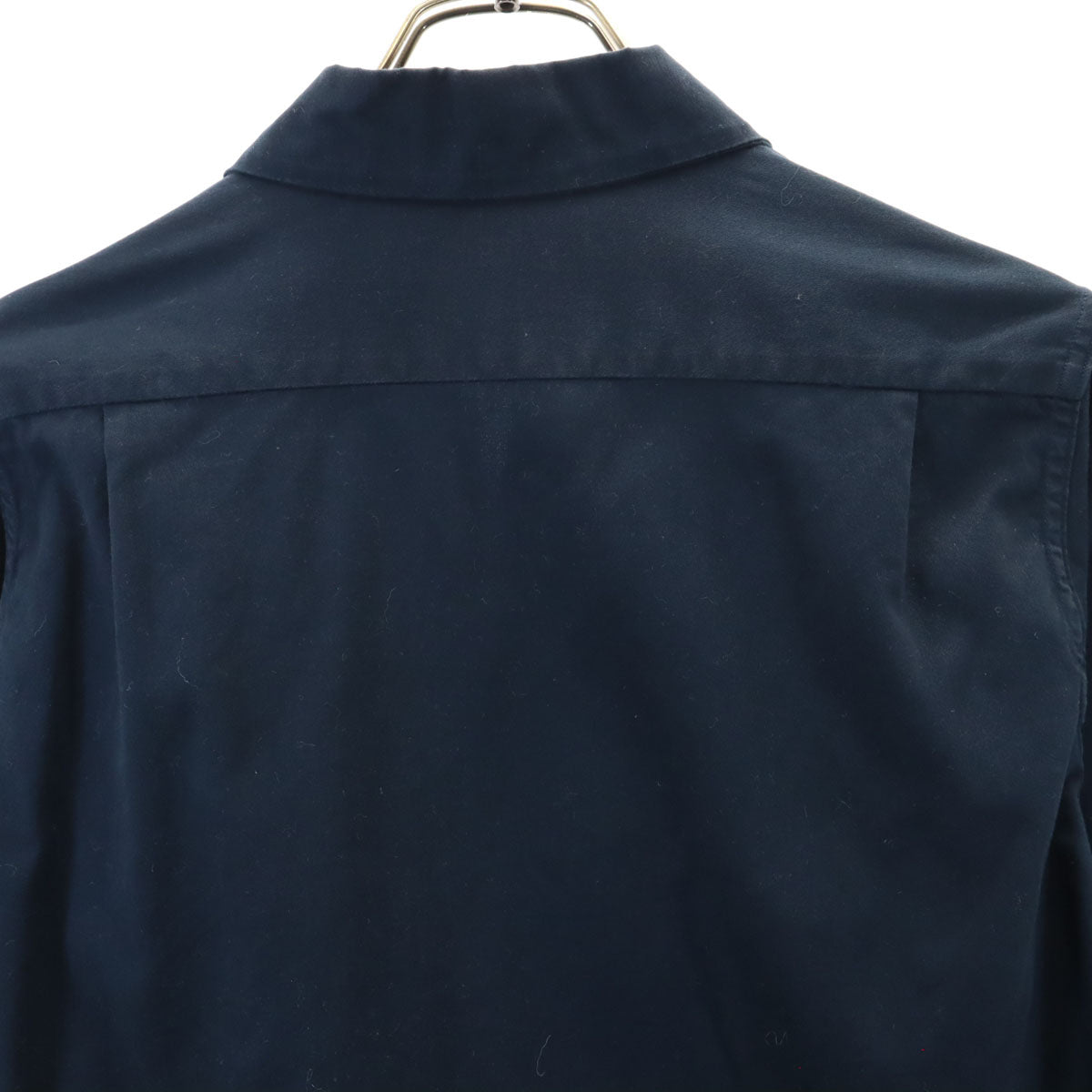 Yellow Rat イエローラット USA製 長袖 オープンカラー シャツ S ネイビー メンズ